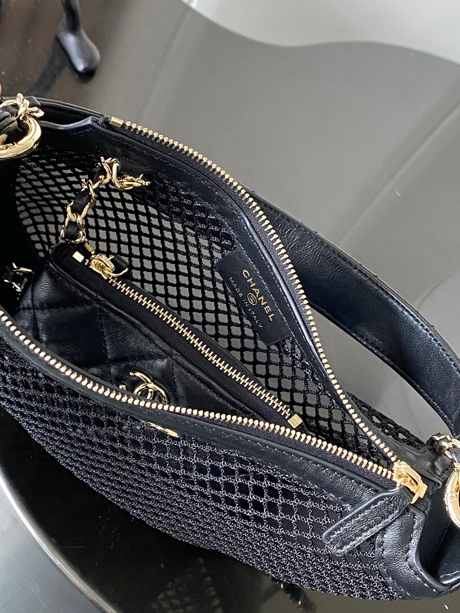 CHANEL 25S Half-Moon Bag