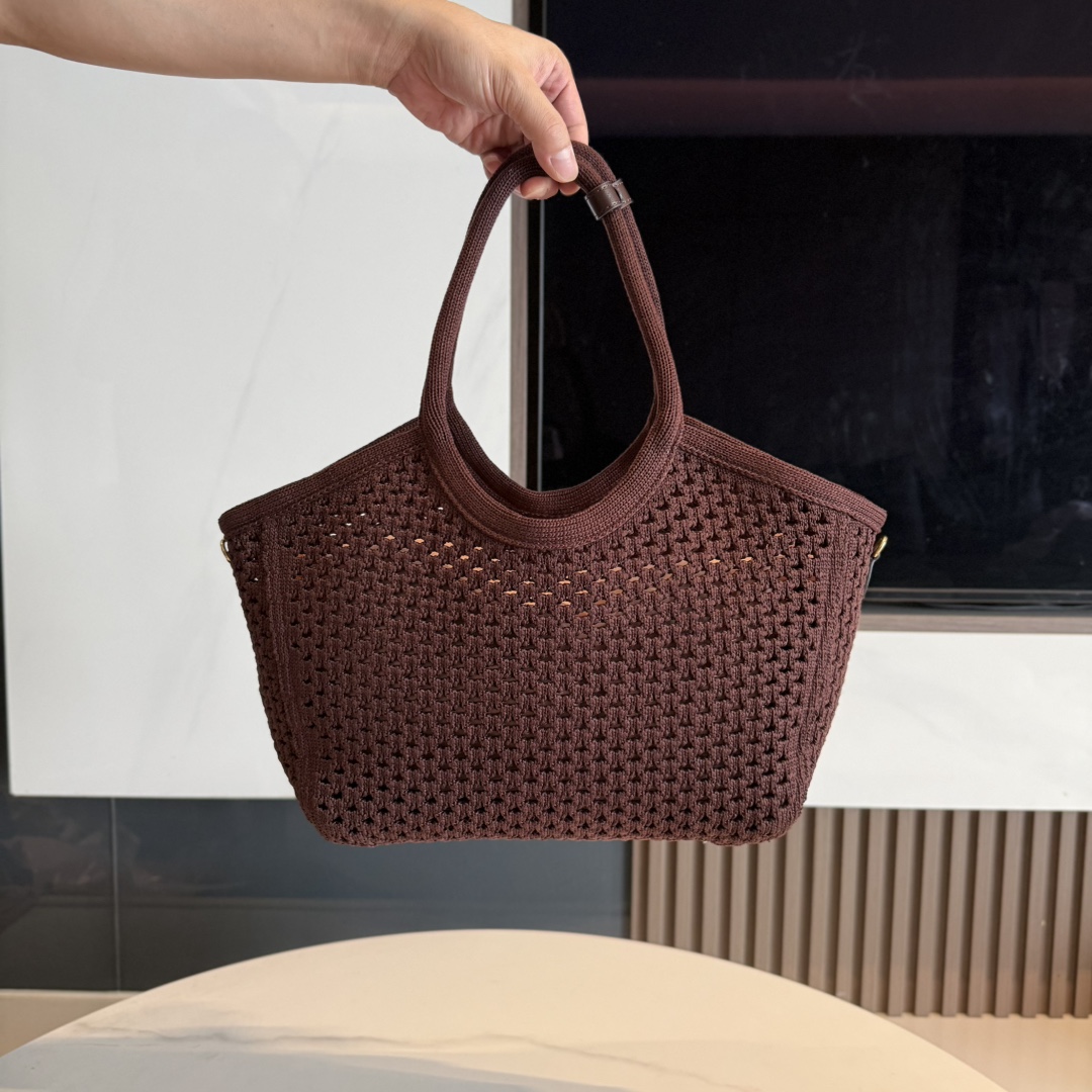 MIUMIU IVY cotton mesh bag