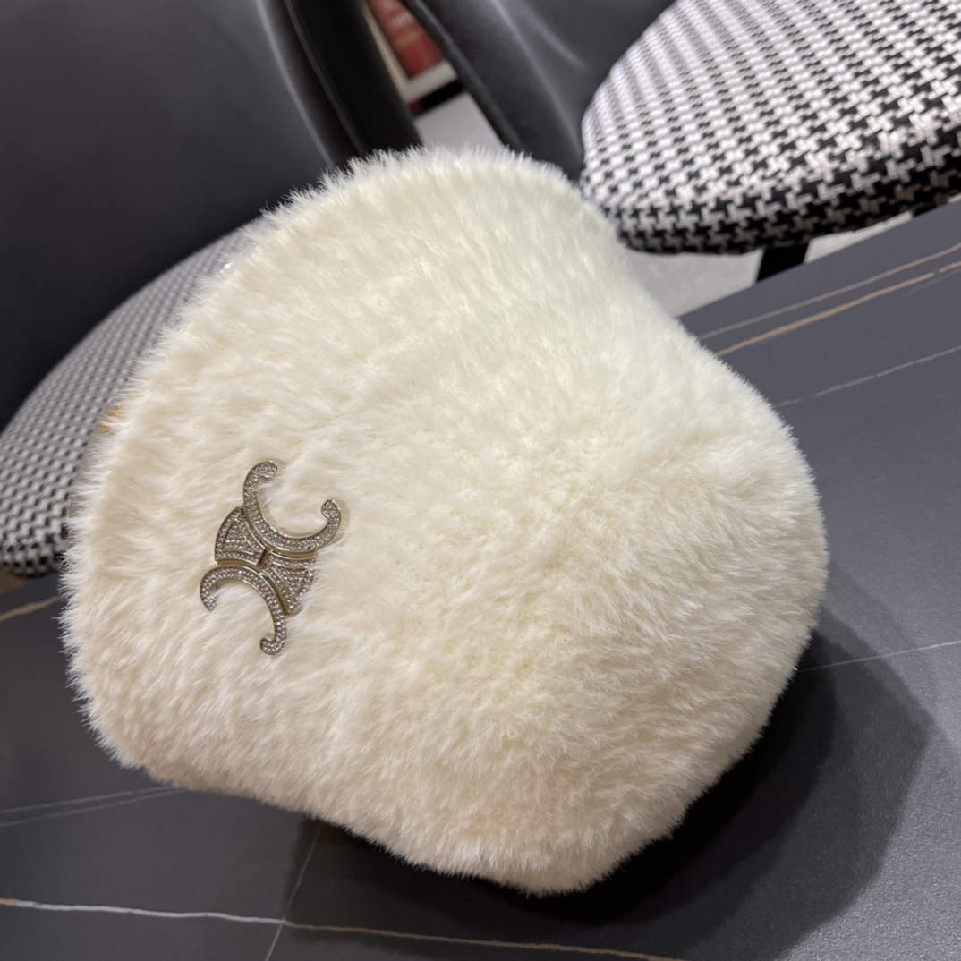 Celine 2024 new autumn and winter small fragrance style fisherman hat