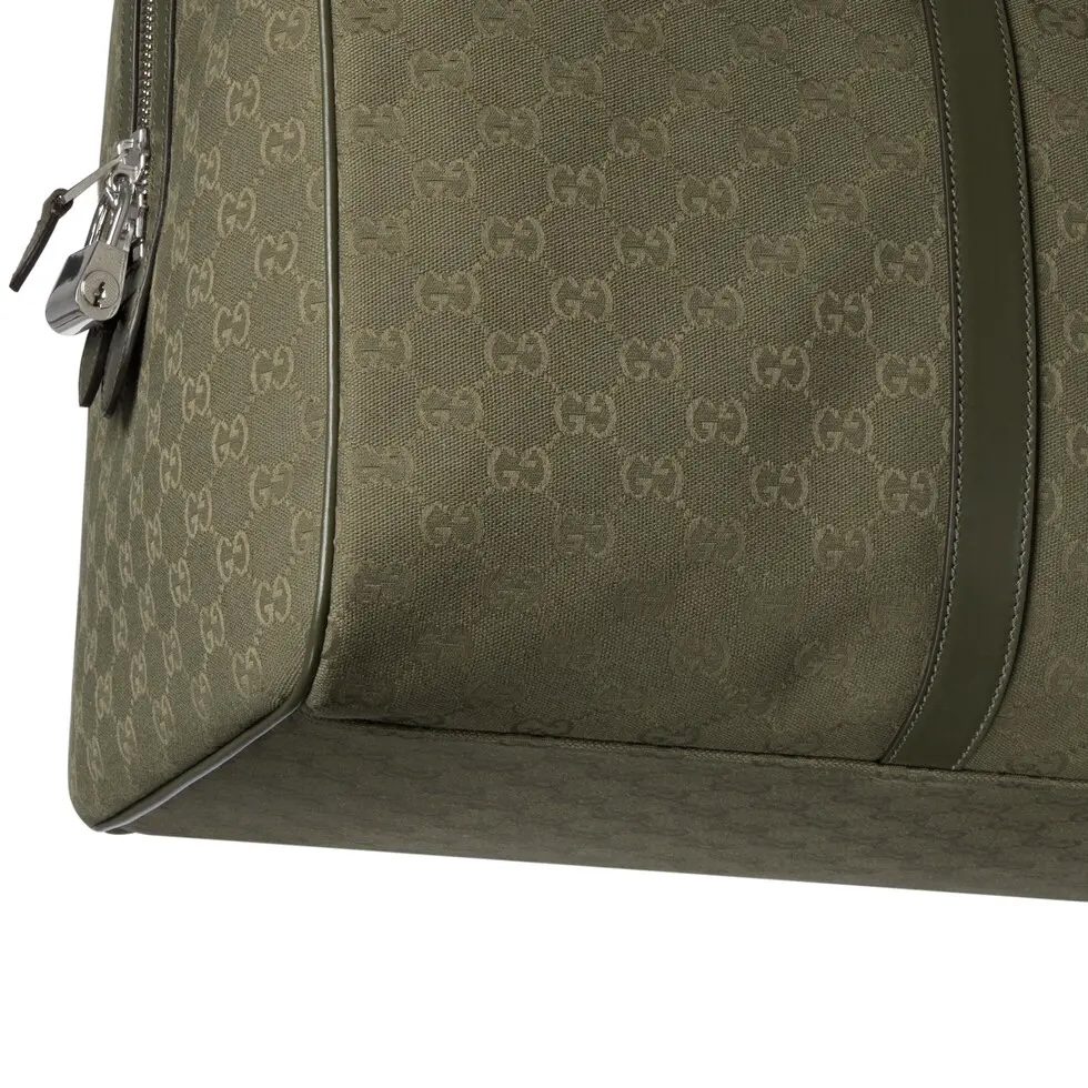 GUCCI GG canvas large duffle bag