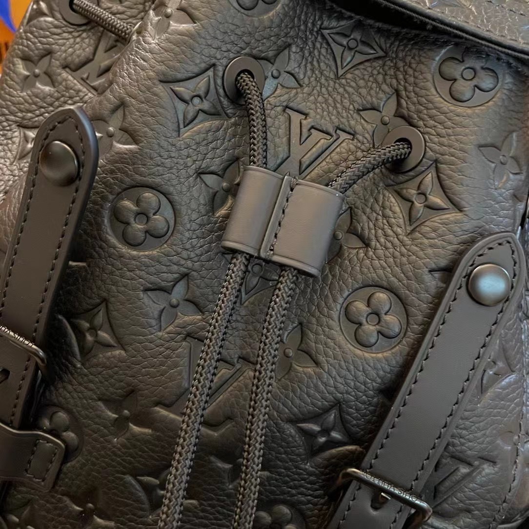 Louis Vuitton Monogram Taurillon Leather M55699 Christopher MM