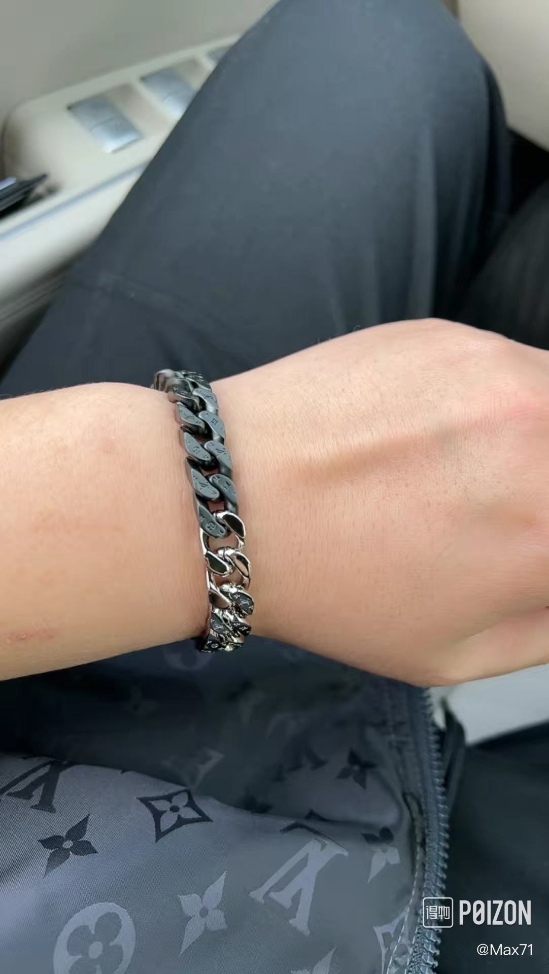Louis Vuitton Cuban bracelet