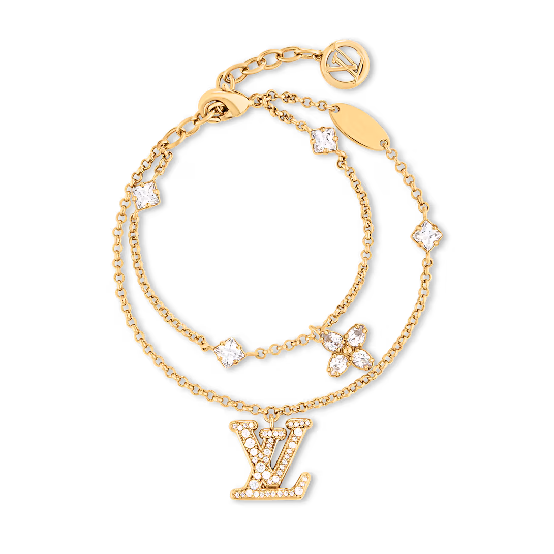 LOUIS VUITTON Lady LV Bracelet M1582A