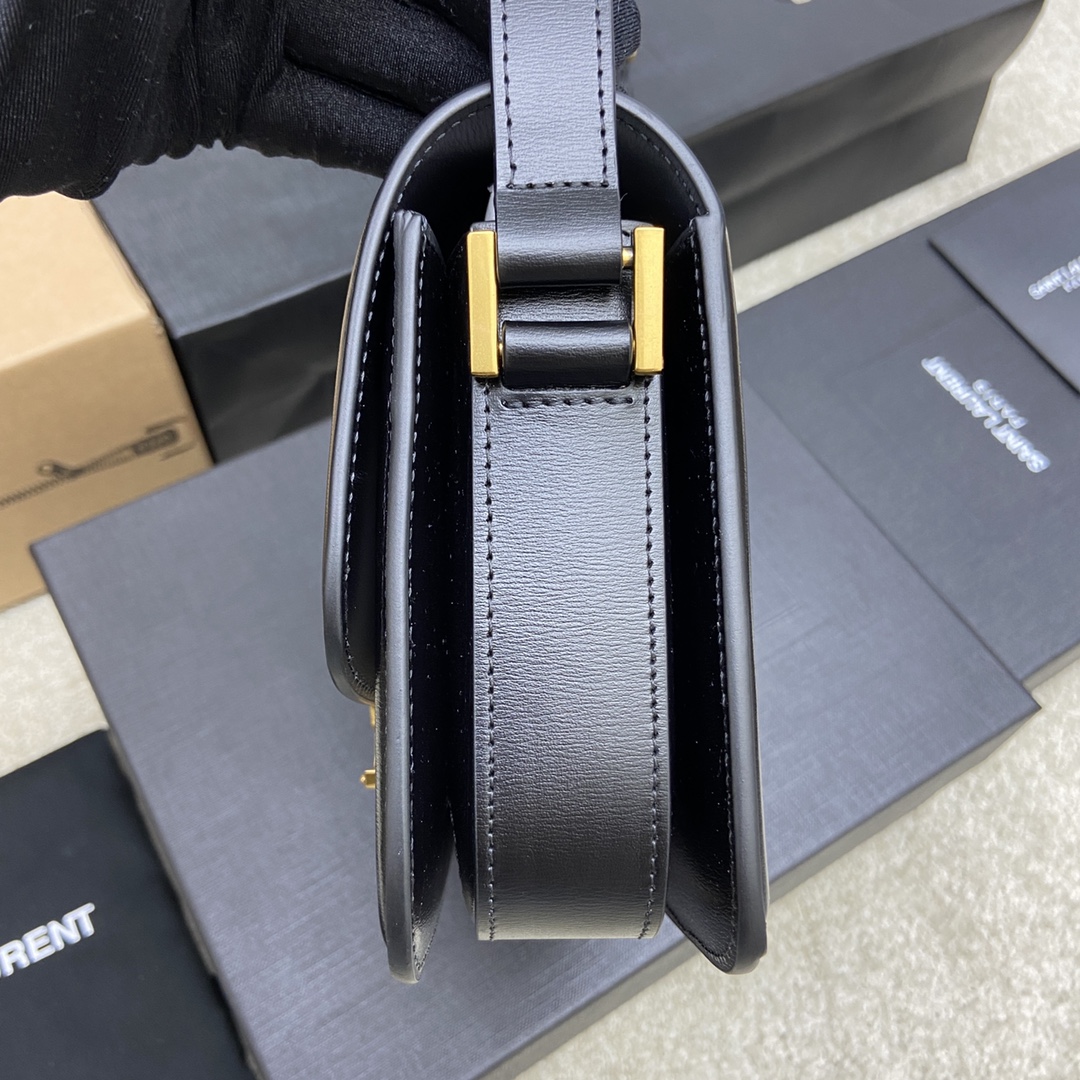 black with white toothpick bag