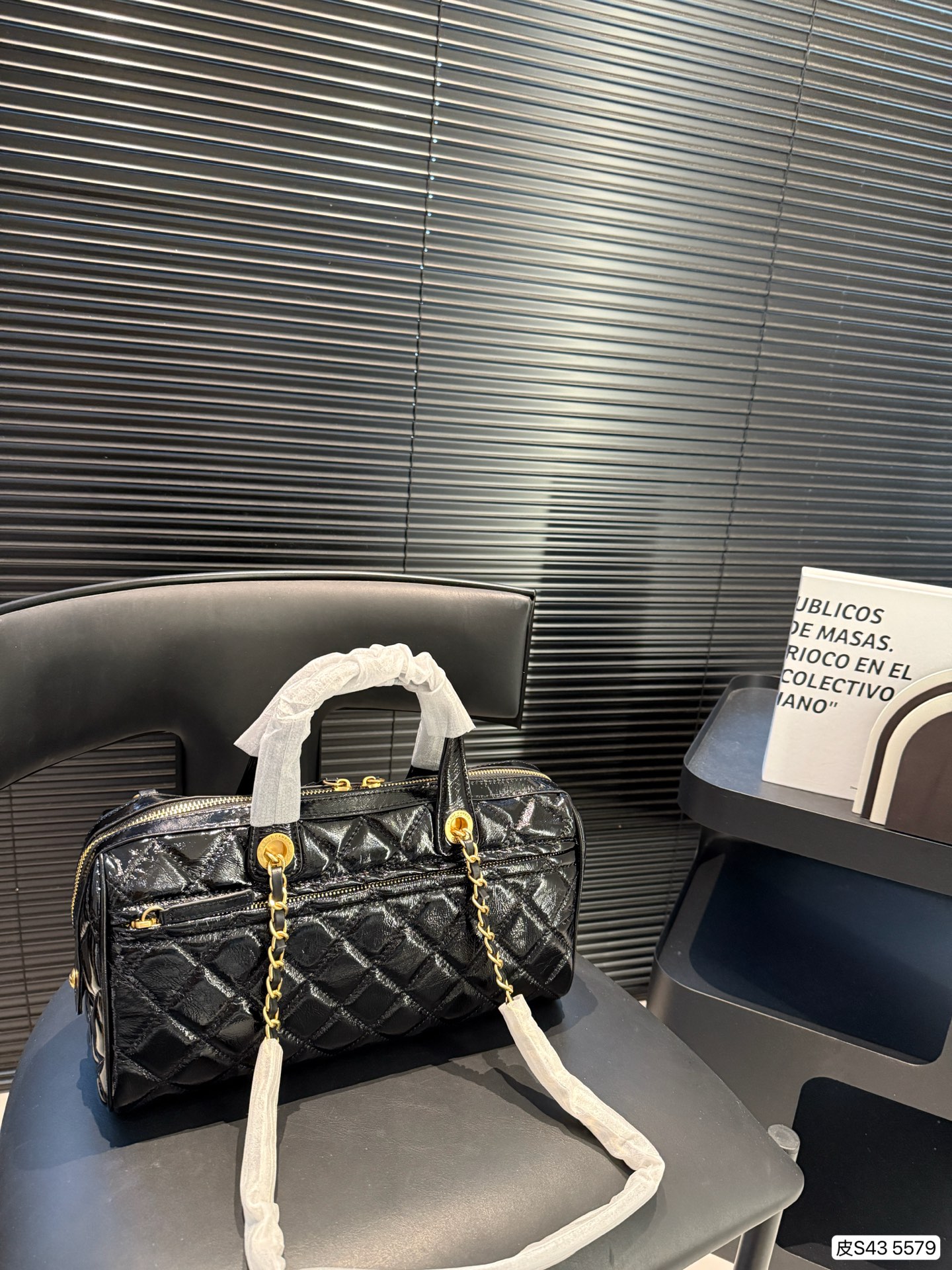 CHANEL Large Bowling Bag