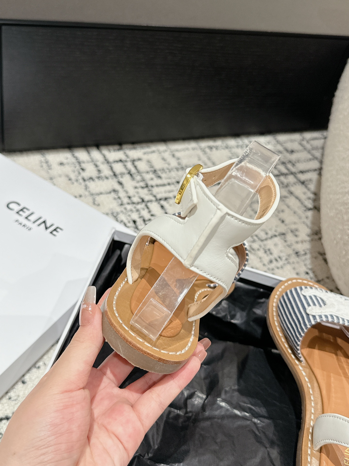 Celin Triomphe Sandals
