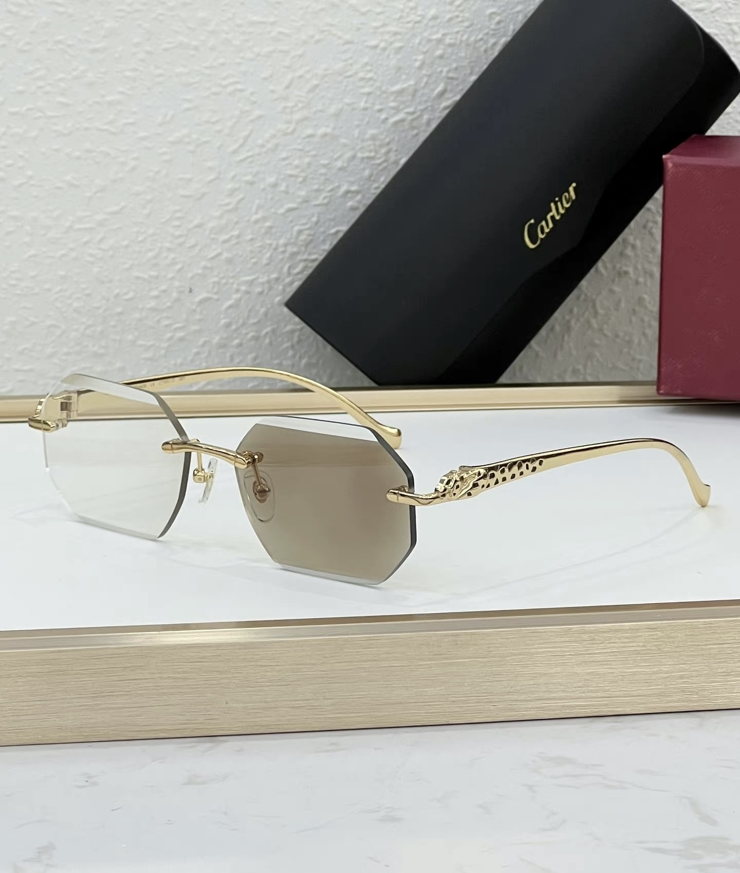 Cartier Rimless Photochromic Sunglasses