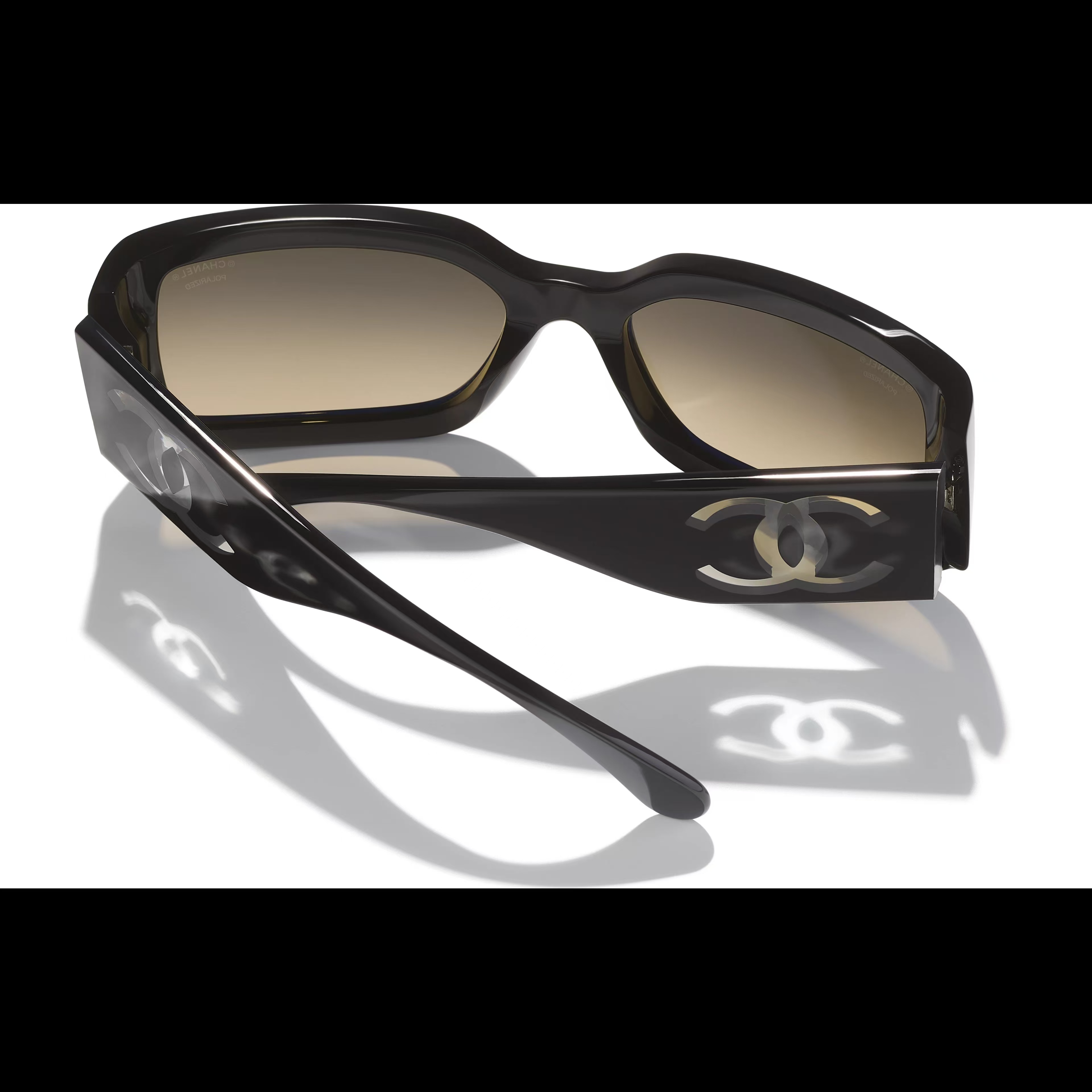 CHANEL-Rectangle Sunglasses