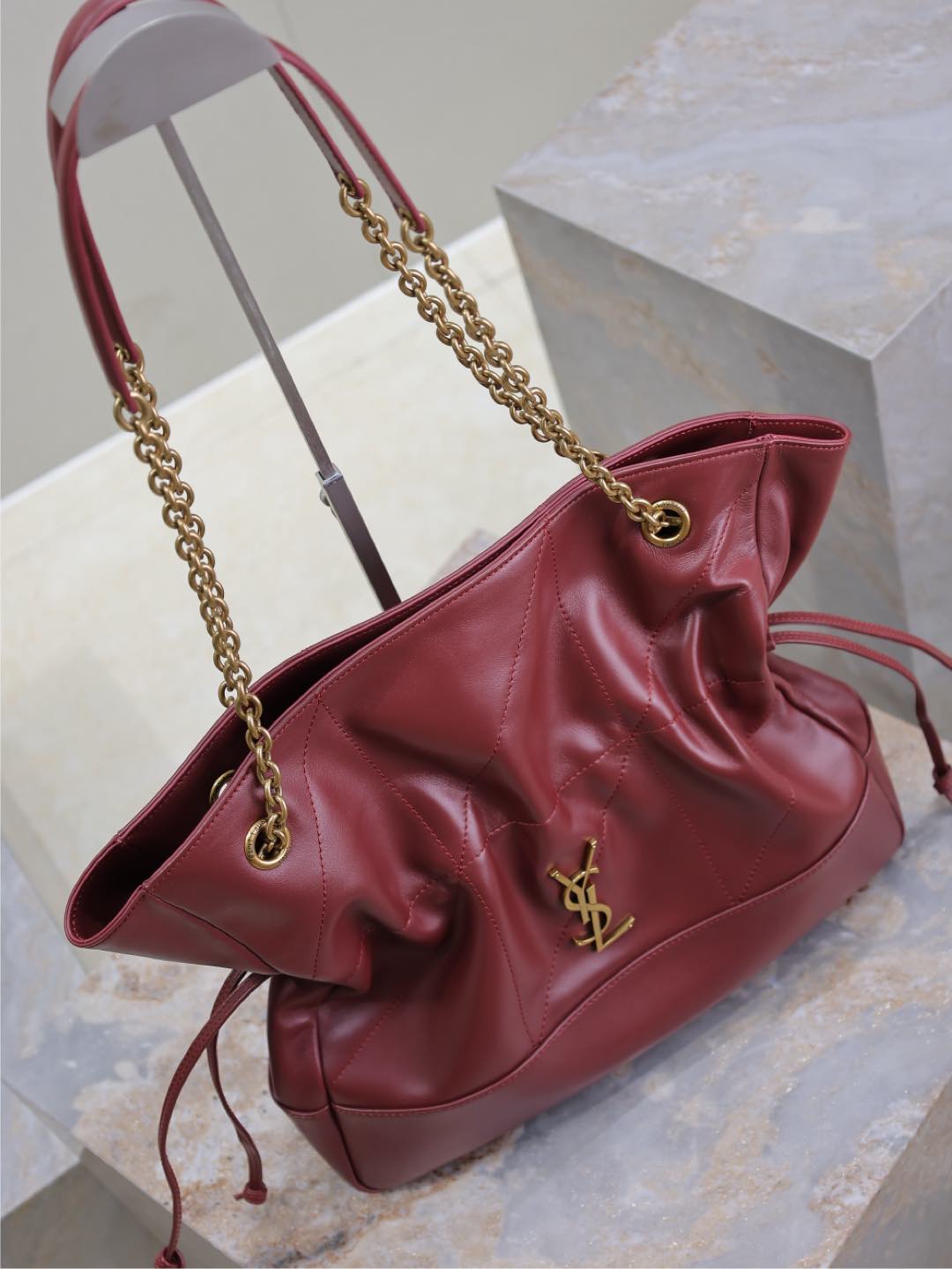 YSL Jamie 4.3 Large Pouch Bucket Bag