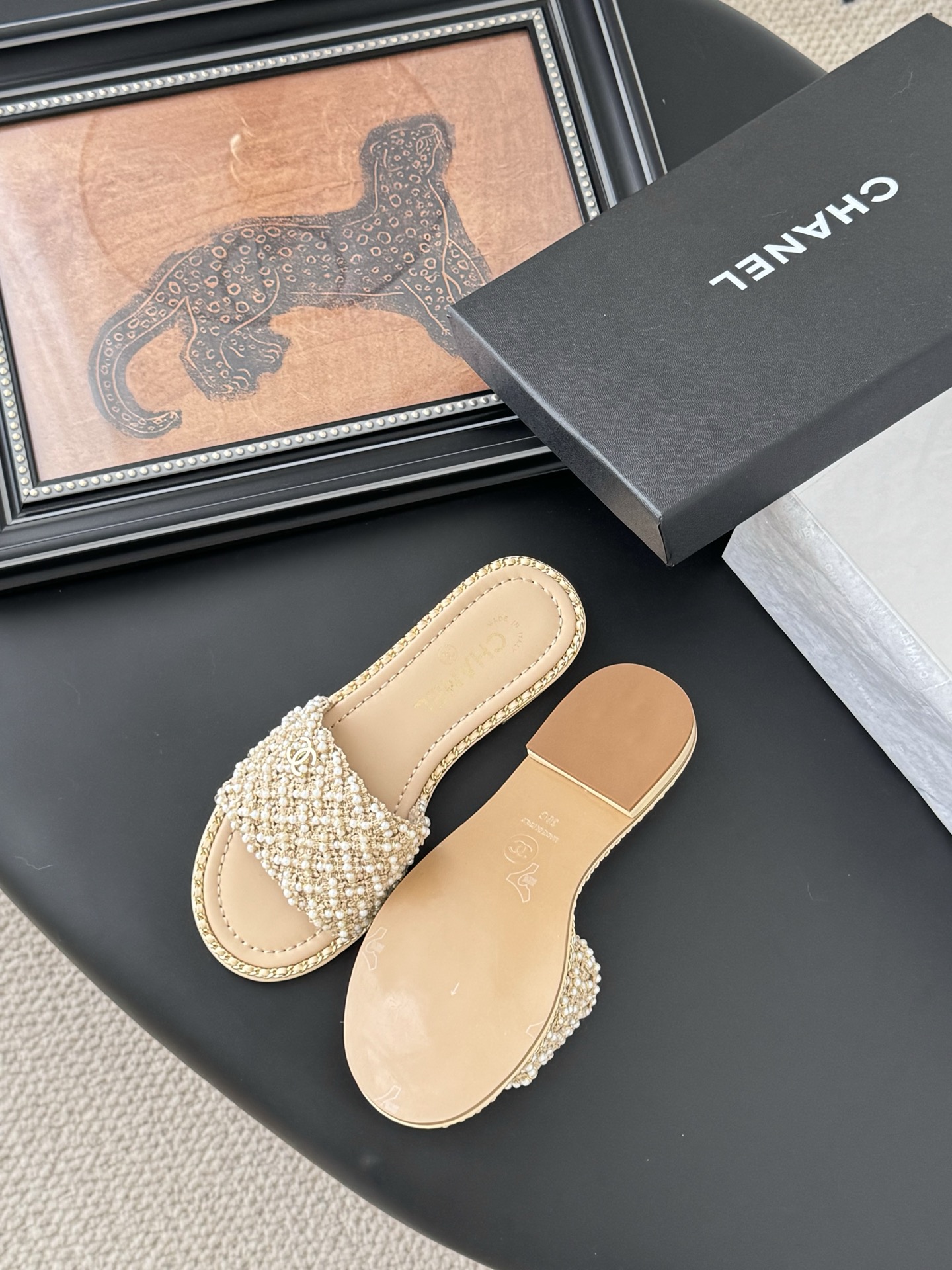 Chanel Spring-Summer New Pearl Slippers