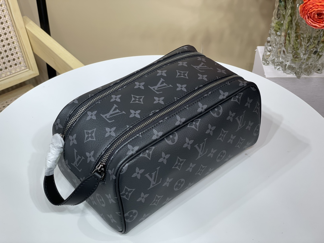 Cosmetic Toiletry Bag M44494 Black Floral