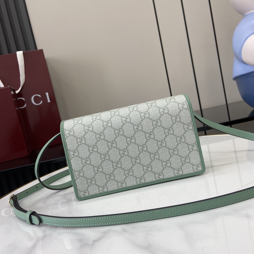 Gucci GG Emblem Shoulder Bag
