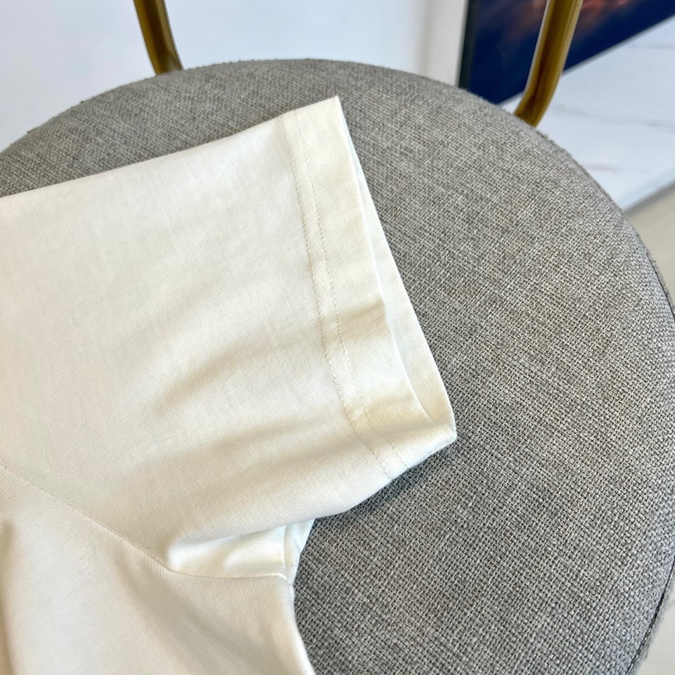 LV- Spring/Summer round neck T-shirt-white