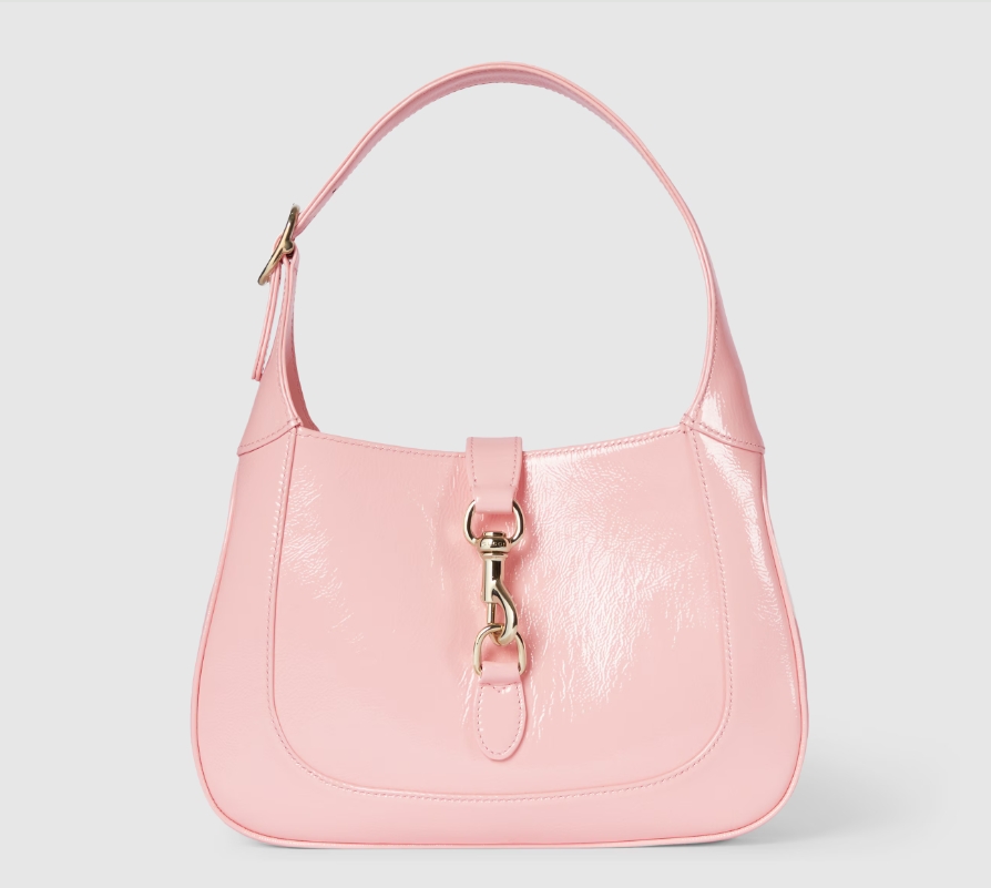 GUCCI JACKIE SMALL SHOULDER BAG-Pink-782849