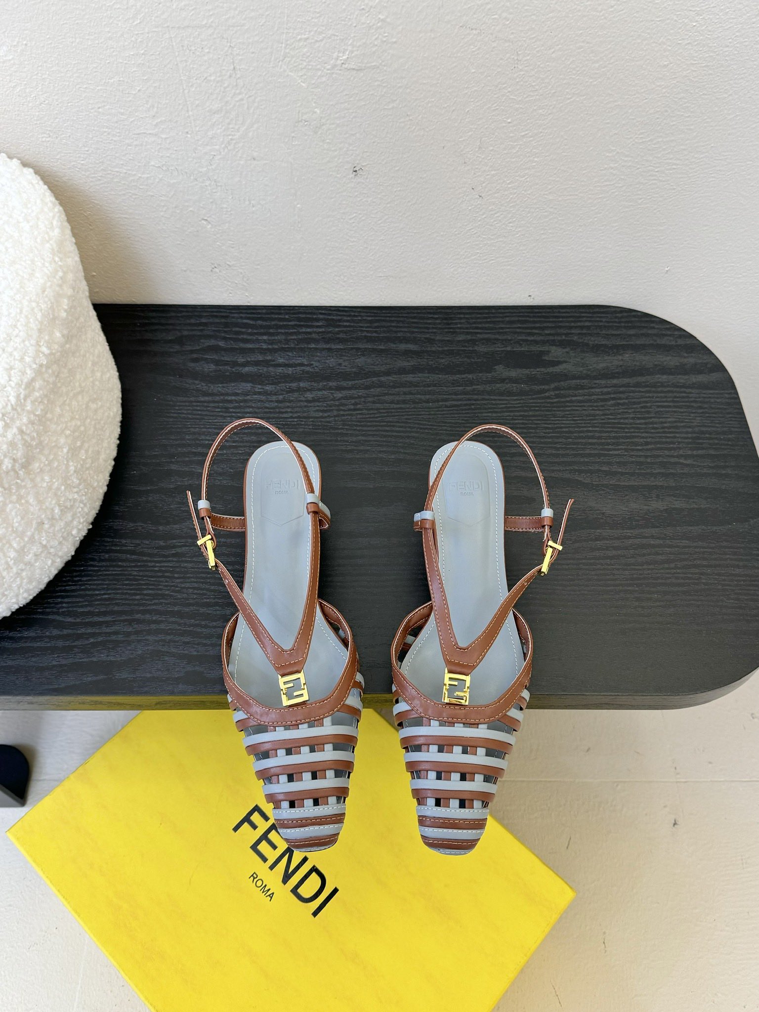FENDI – Haute Couture-Inspired Sandals 👠