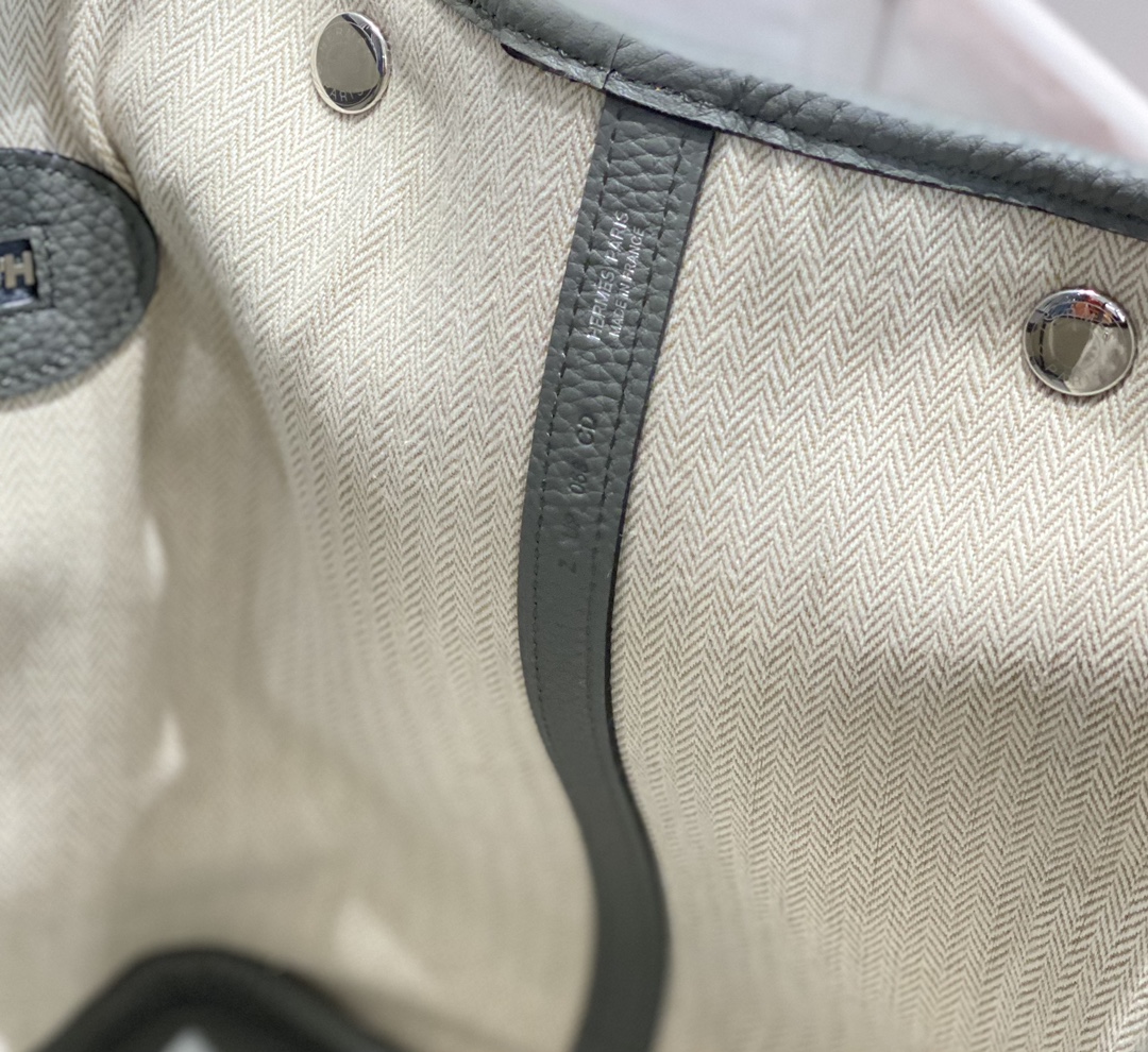 Hermès-Garden Party Cumulonimbus Grey