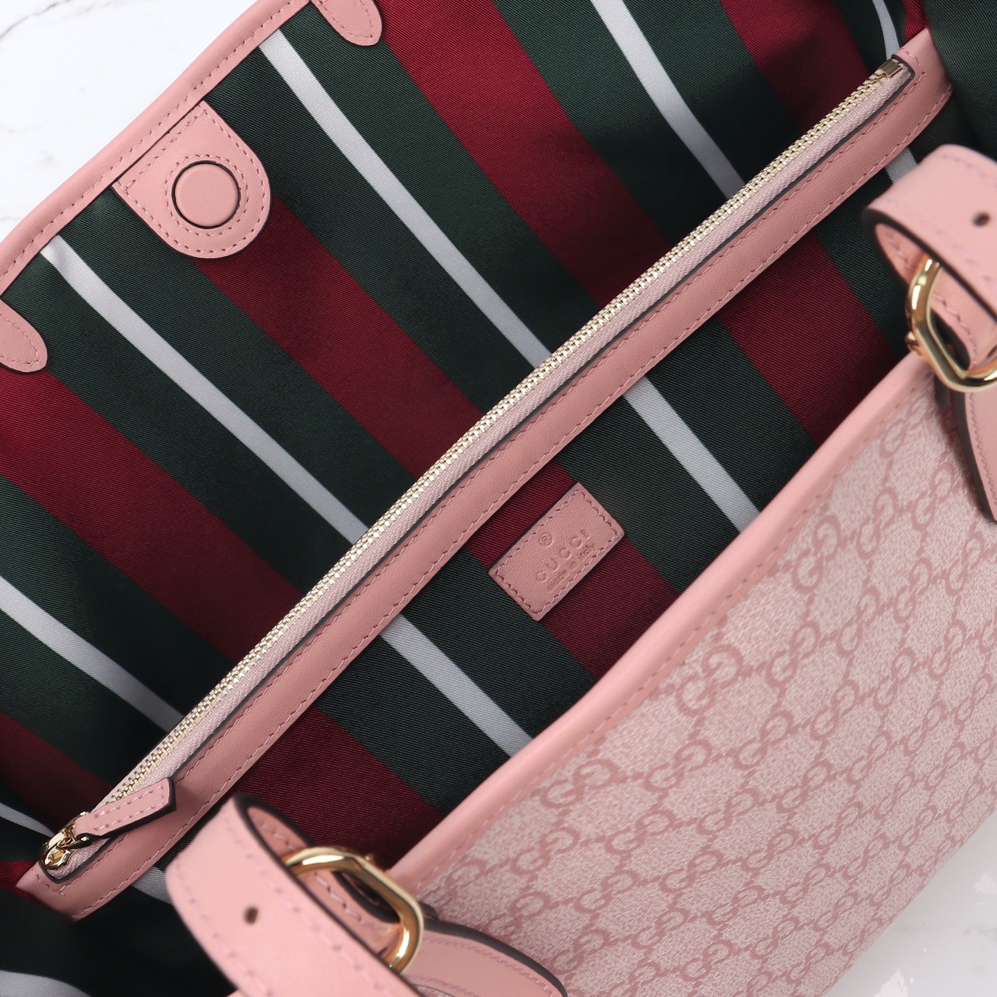 New GG Emblem series medium shoulder bag