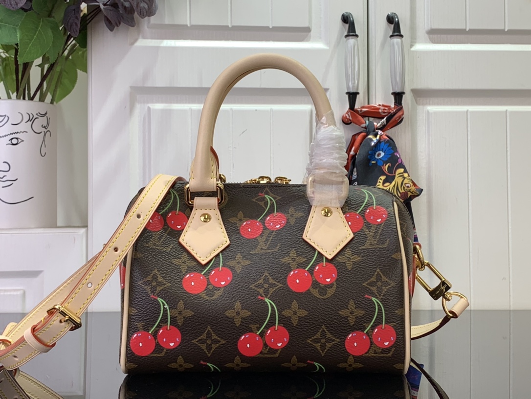 New LV x TM Speedy Bandoulière 20 M13094