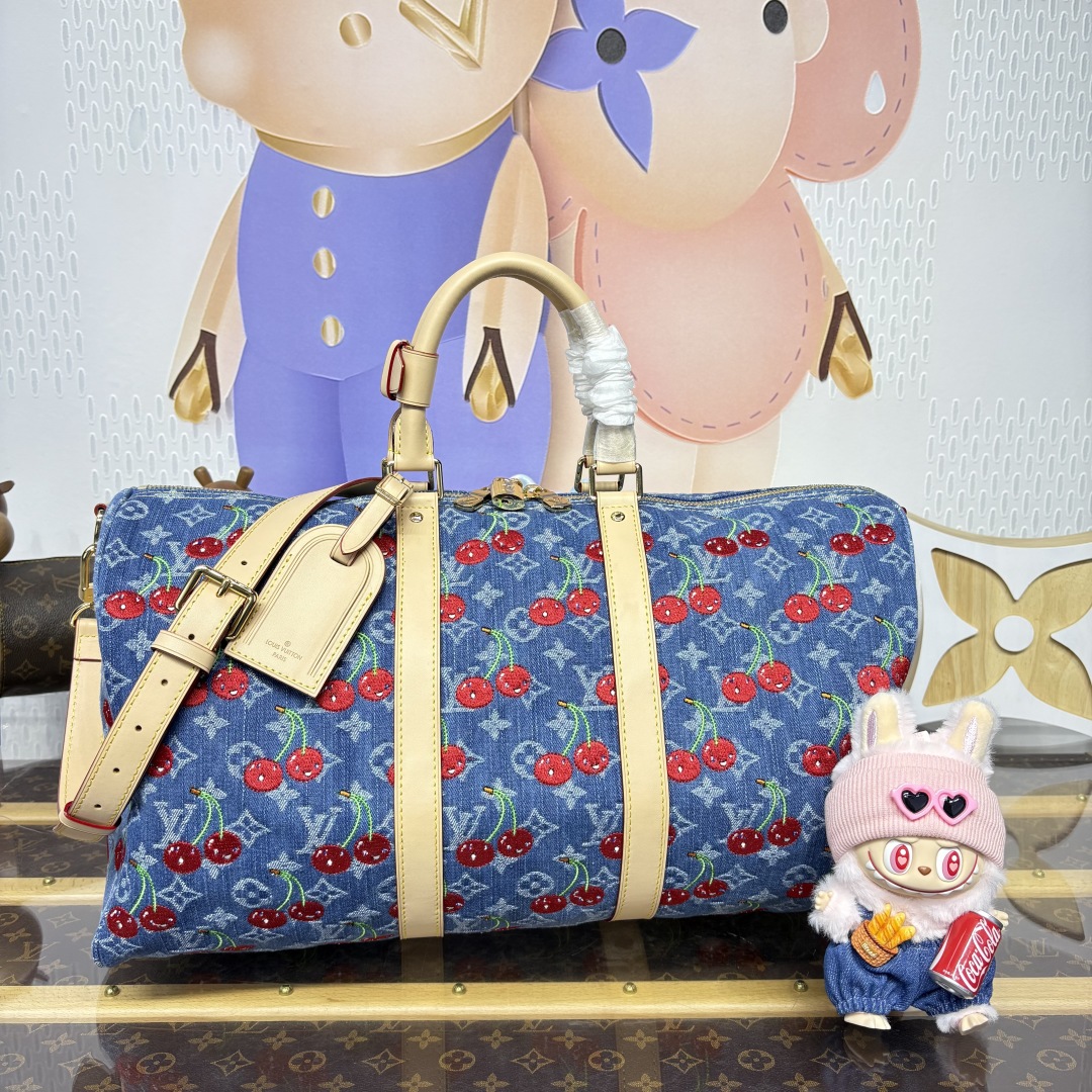 M13875 New LV x TM Keepall Bandoulière 45