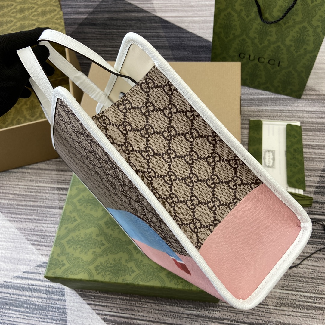 Gucci 2024 Cruise Kids' Animal-Print Tote