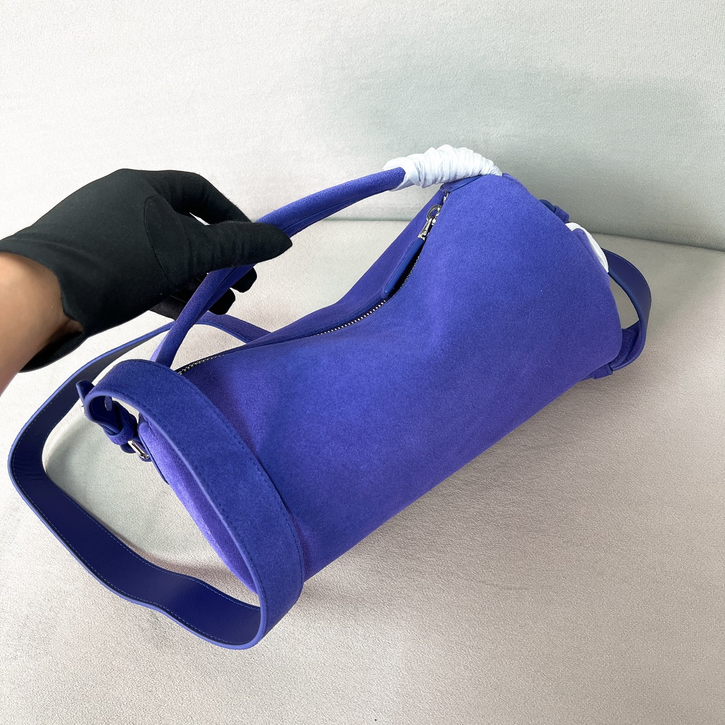 PRADA- Suede Shoulder & Tote Bag 2VH188