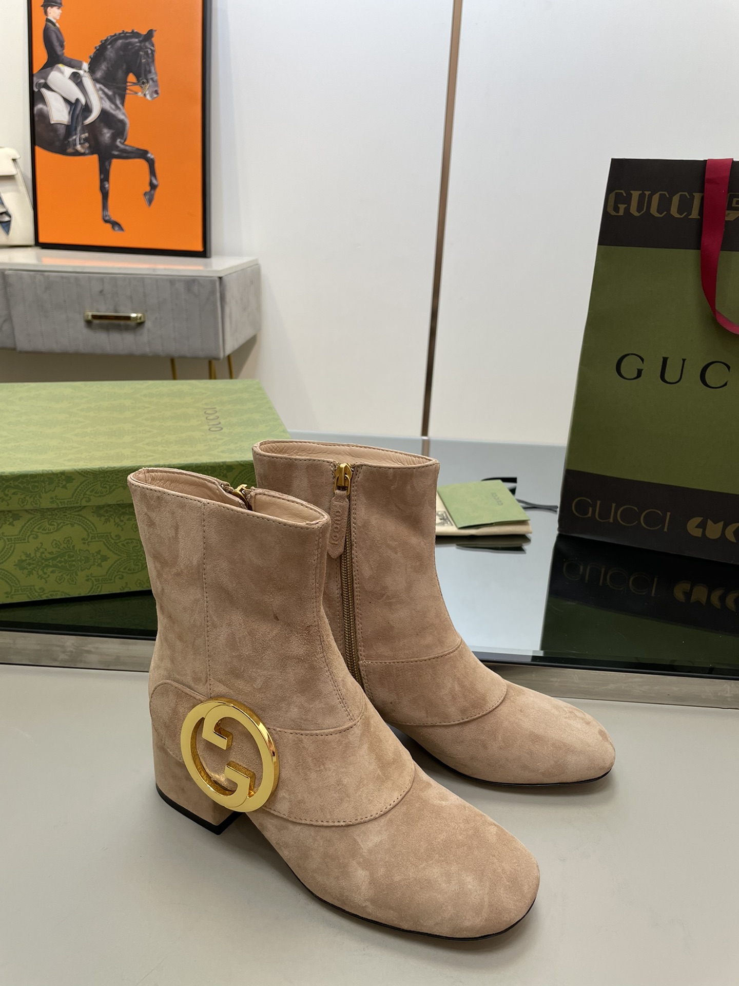 Gucci boots new
