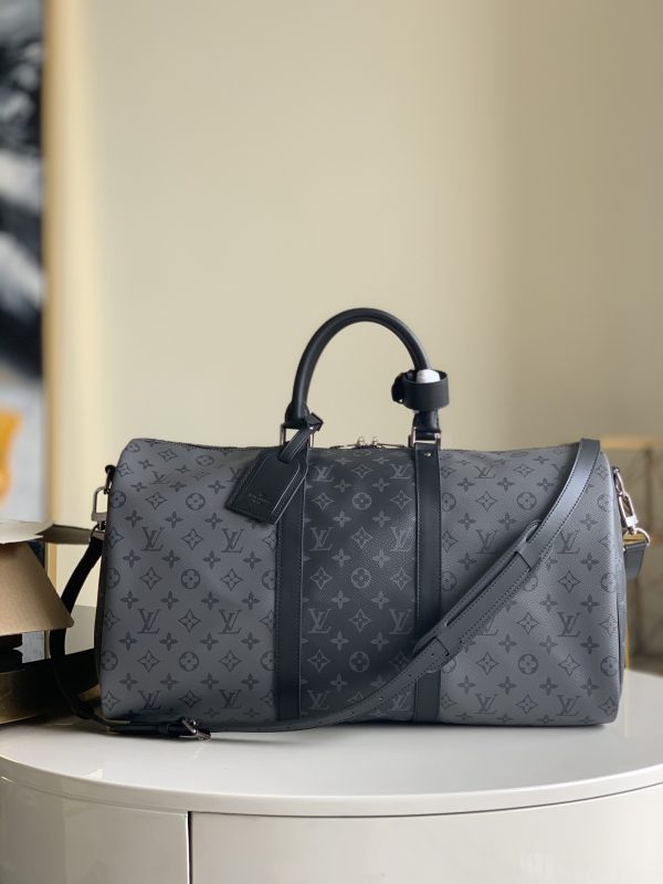 Louis Vuitton M45392 Keepall Bandoulière 50 Monogram Eclipse