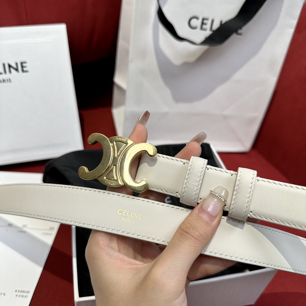 CELINE TRIOMPHE BELT