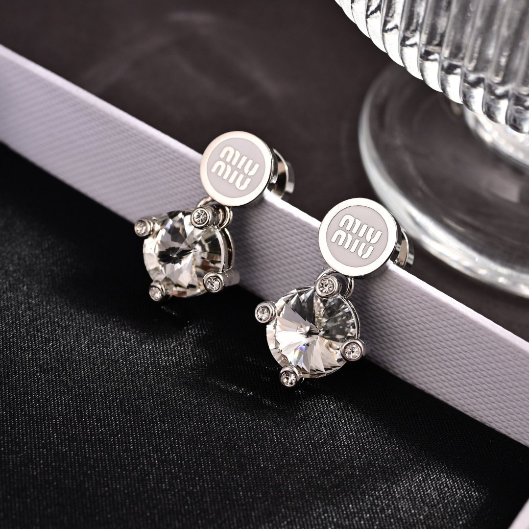 Miu Miu Pearl Stud Earrings