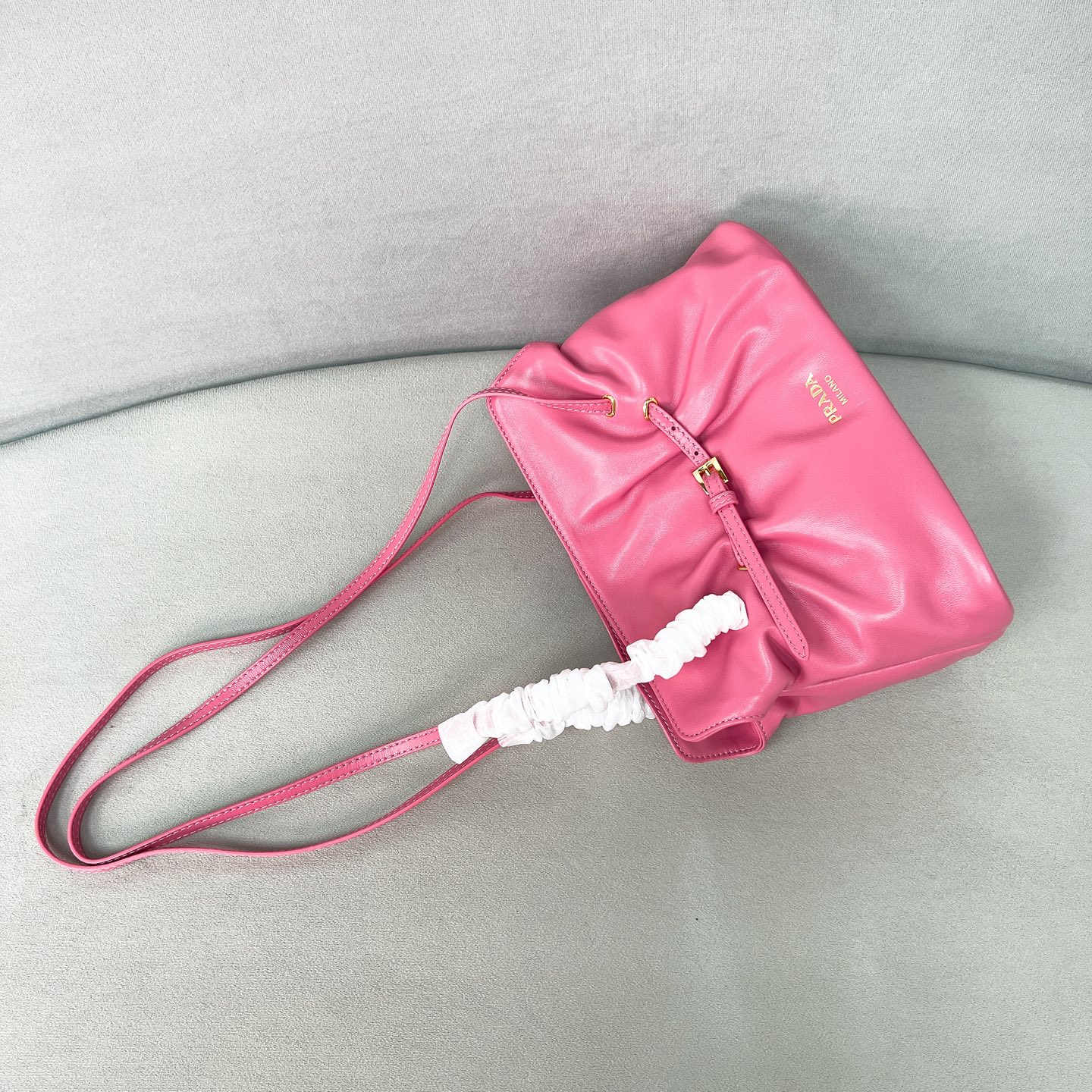 Prada Dada nappa leather bag