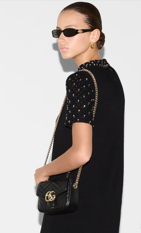 GUCCI-Marmont mini top handle bag