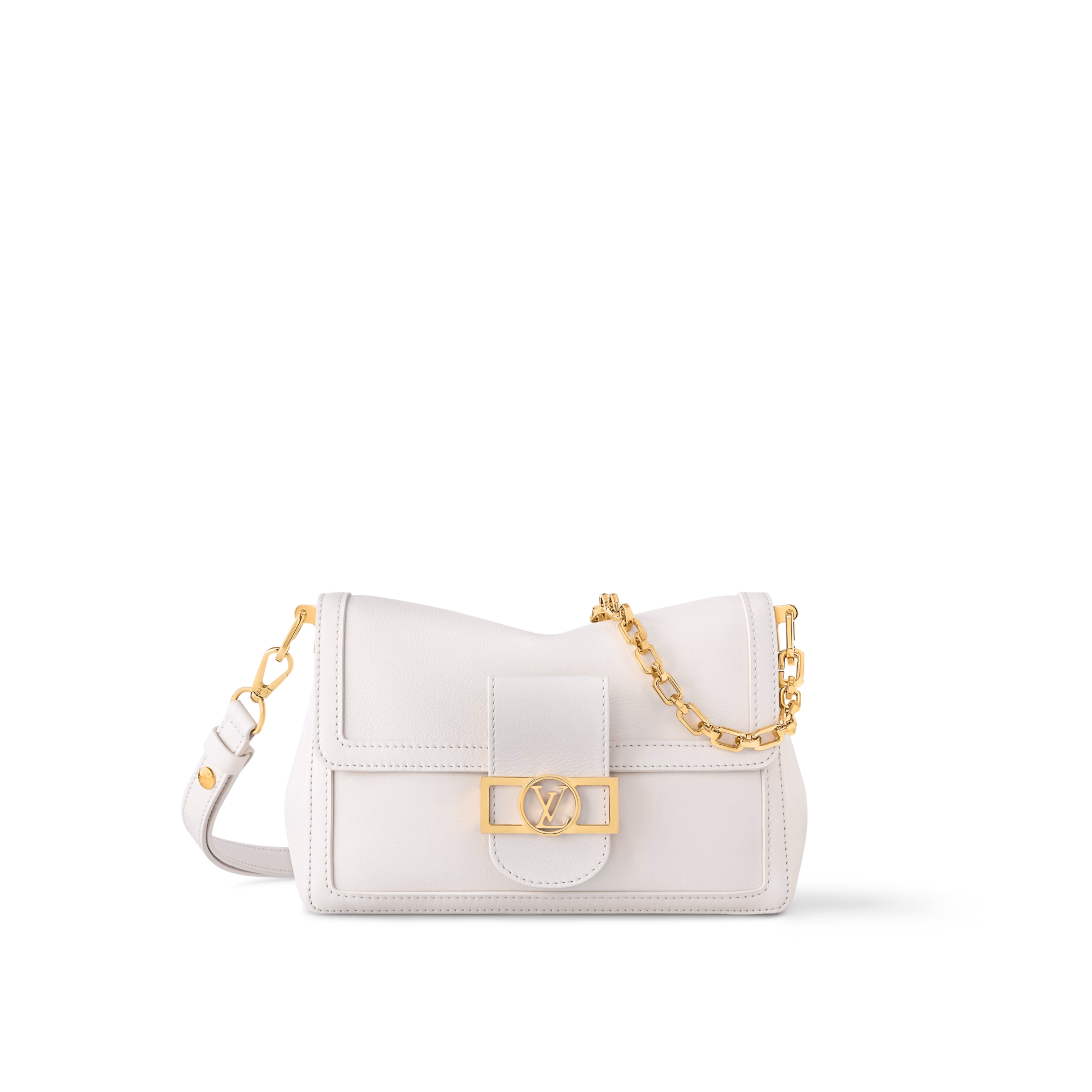 Louis Vuitton M25050 Dauphine Soft MM White