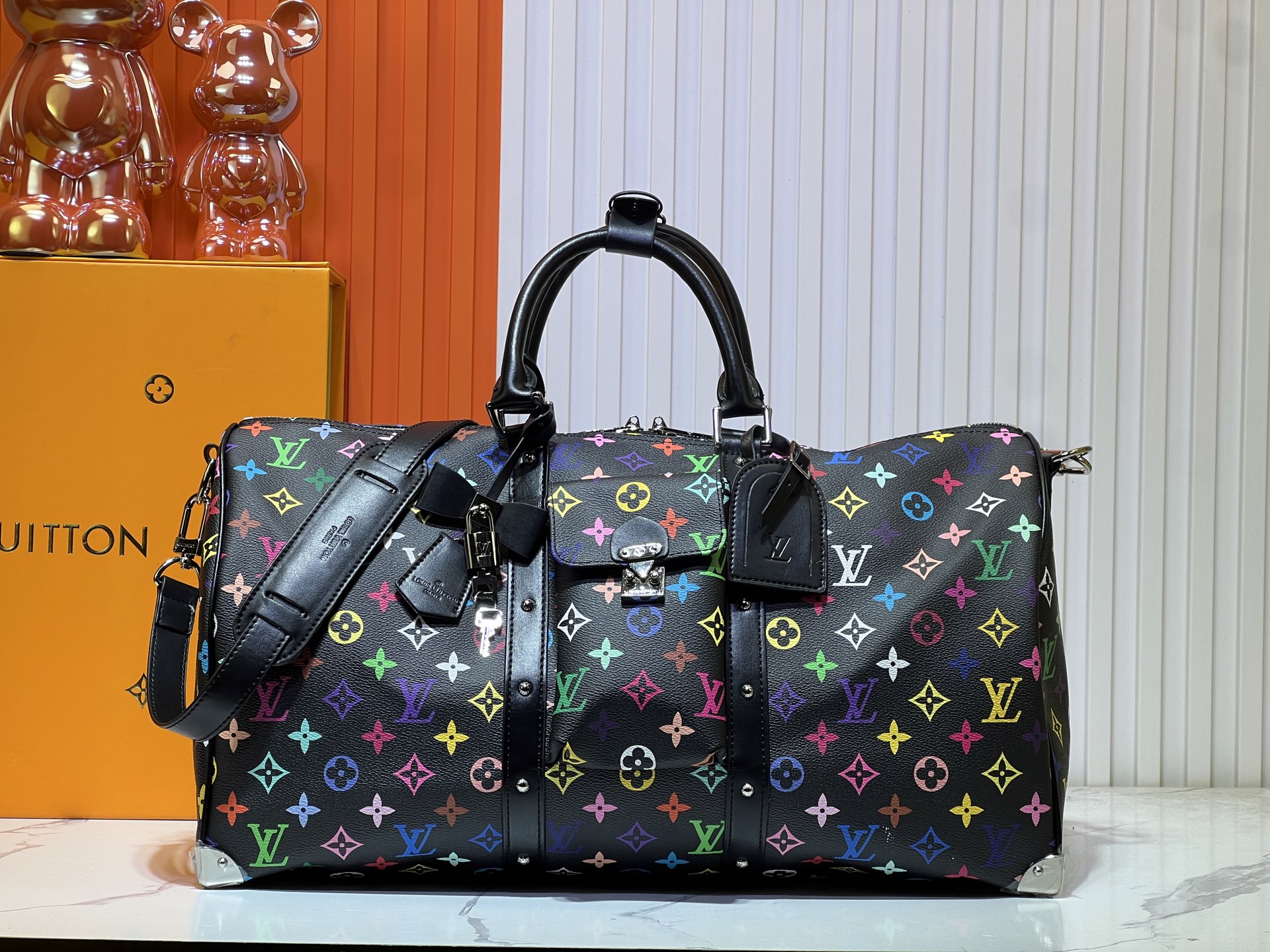 lv-M13742 LV x TM Keepall Bandoulière 45