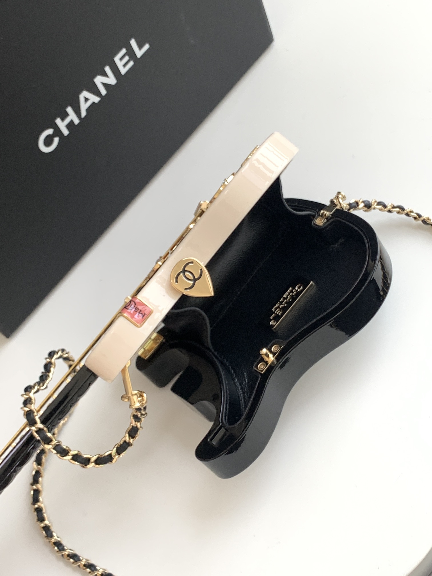 Chanel Collector's Series Guitar Box Clutch