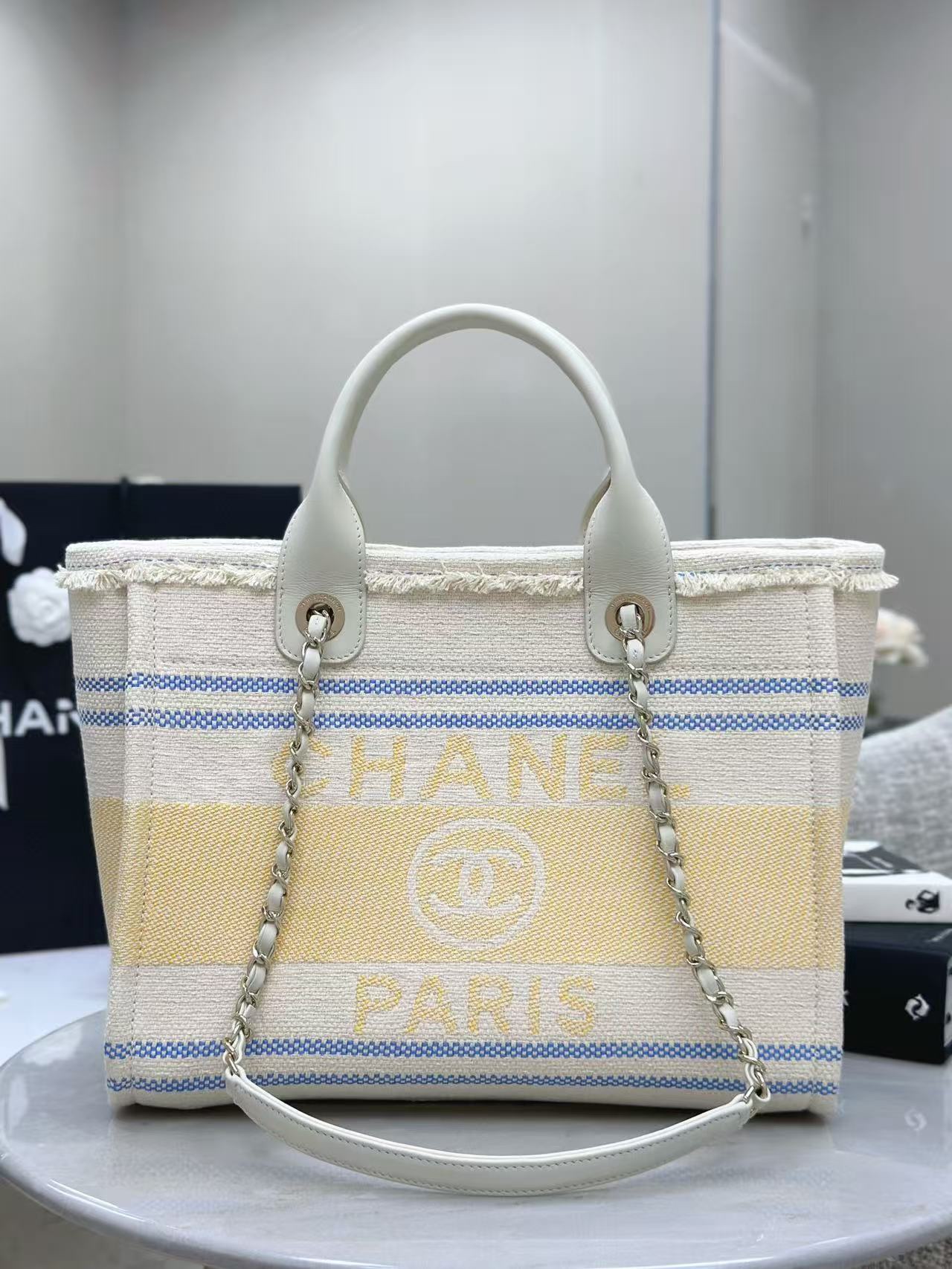Chanel 25C Latest Beach Tote Shopping Bag 🛍️