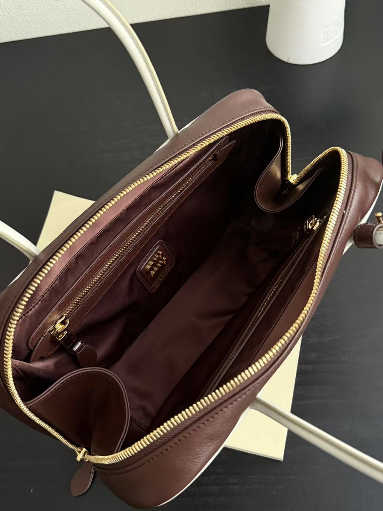 MIUMIU Beau leather bag