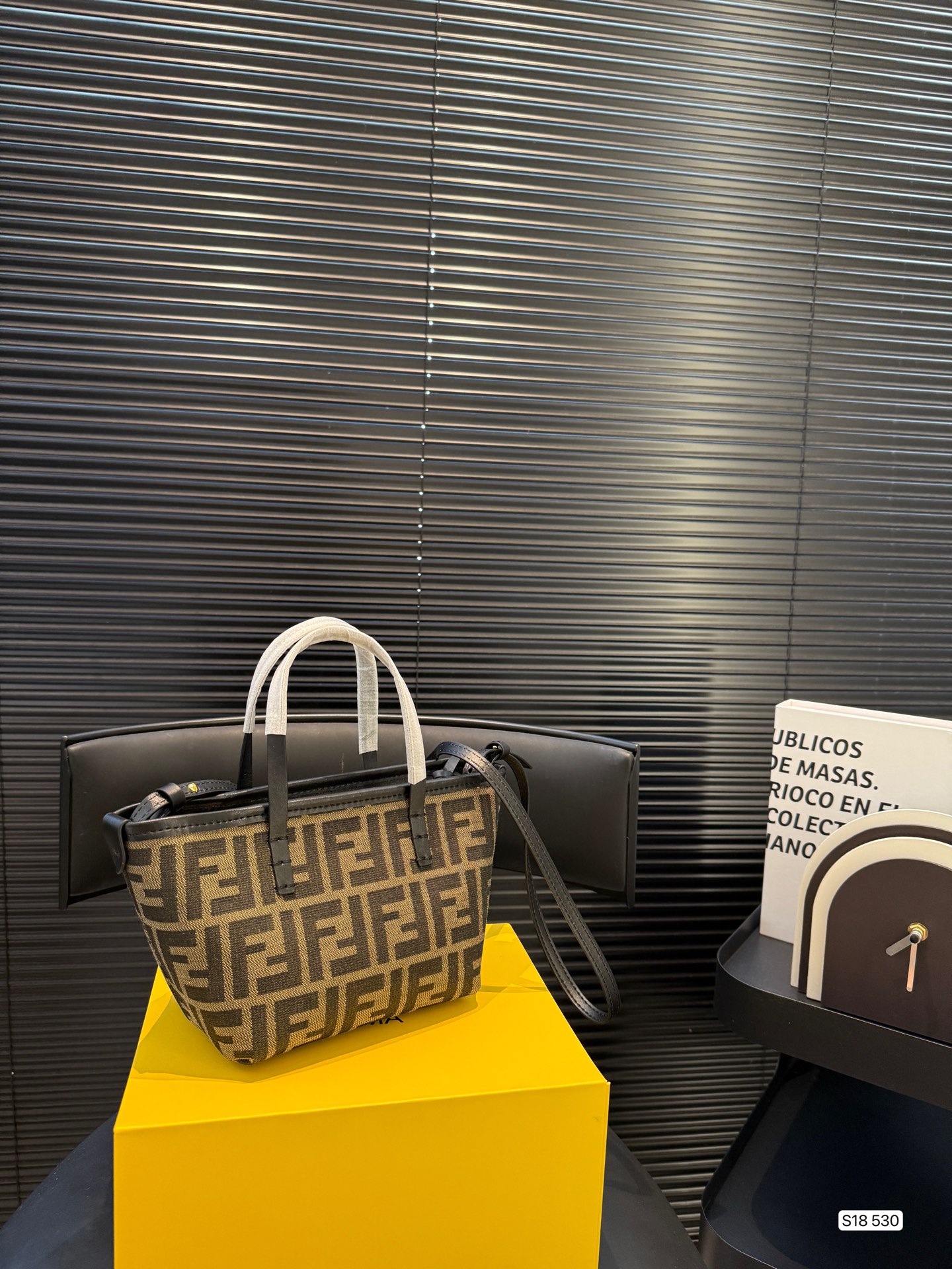 FENDI FF jacquard mini bag