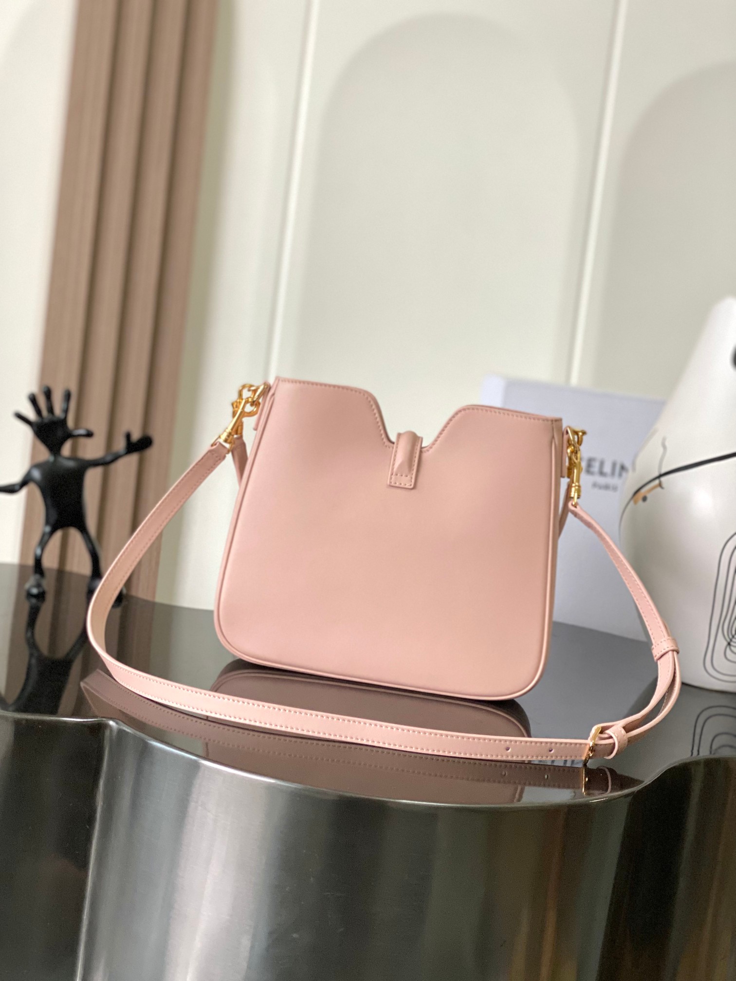 CELINE SMALL CAMILLE 16 SOFT BAG IN SMOOTH CALFSKIN