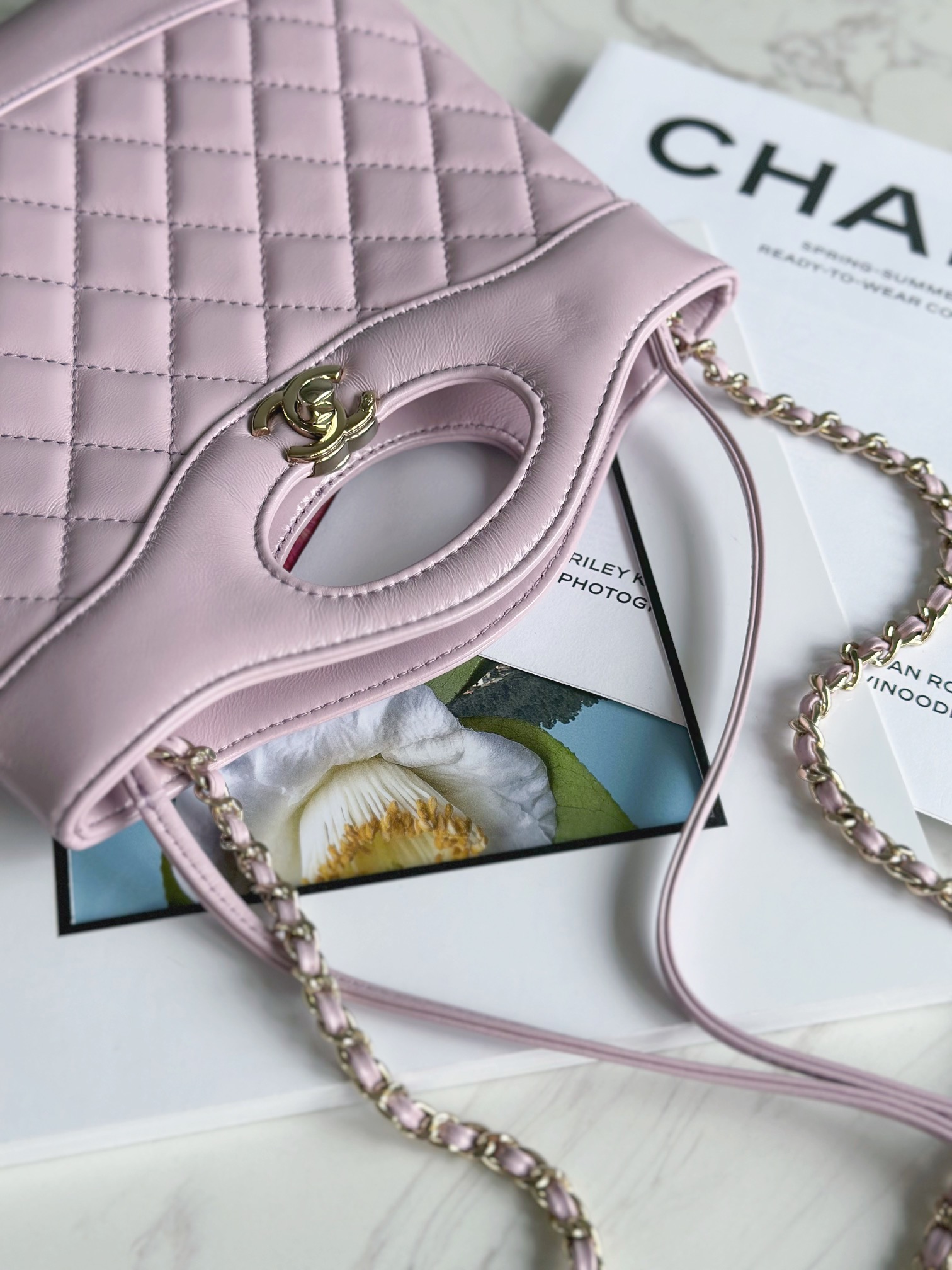 Shopping Bag-Light purple