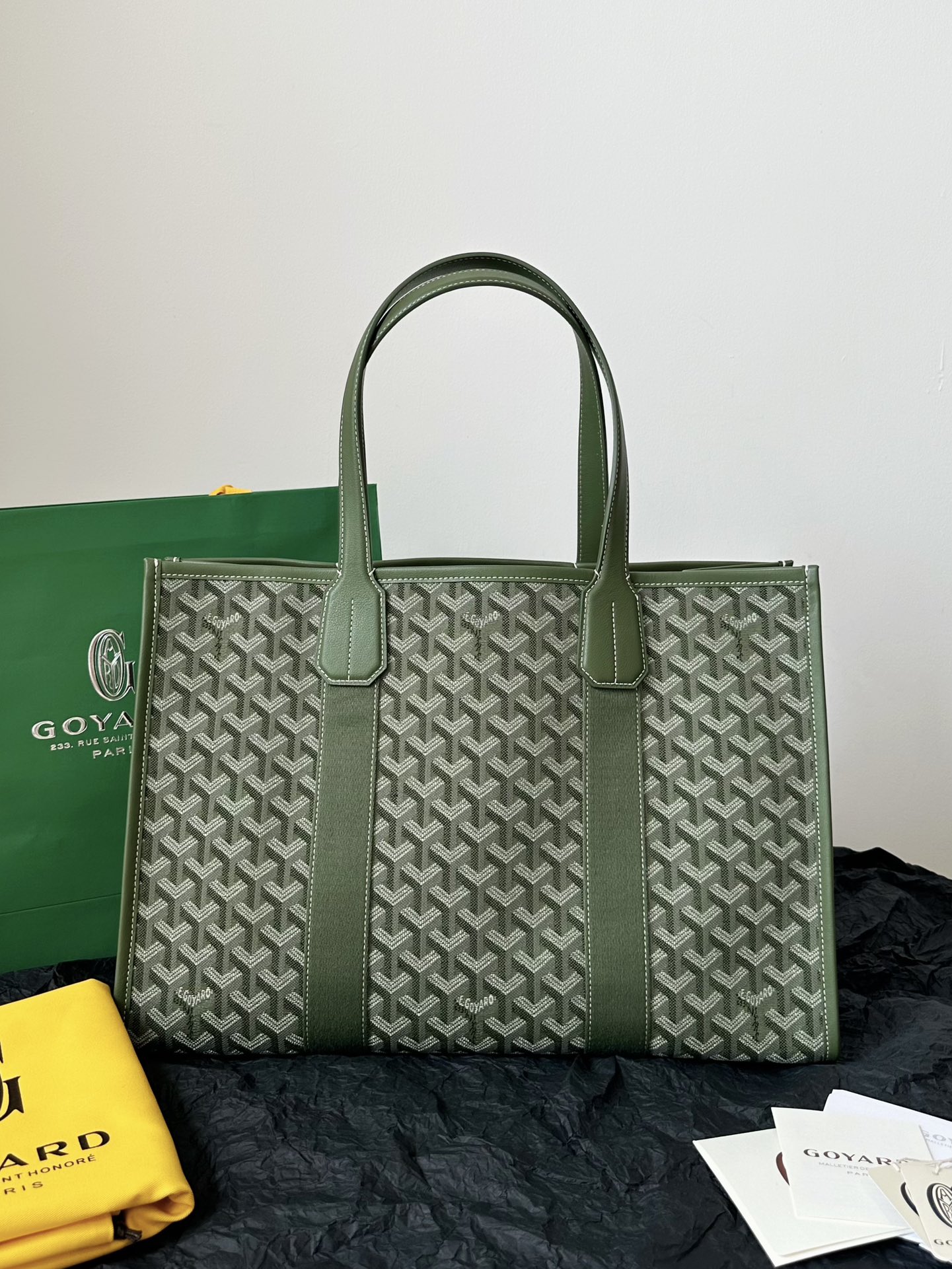 Goyard Khaki/Olive Green Tote (Limited Edition)
