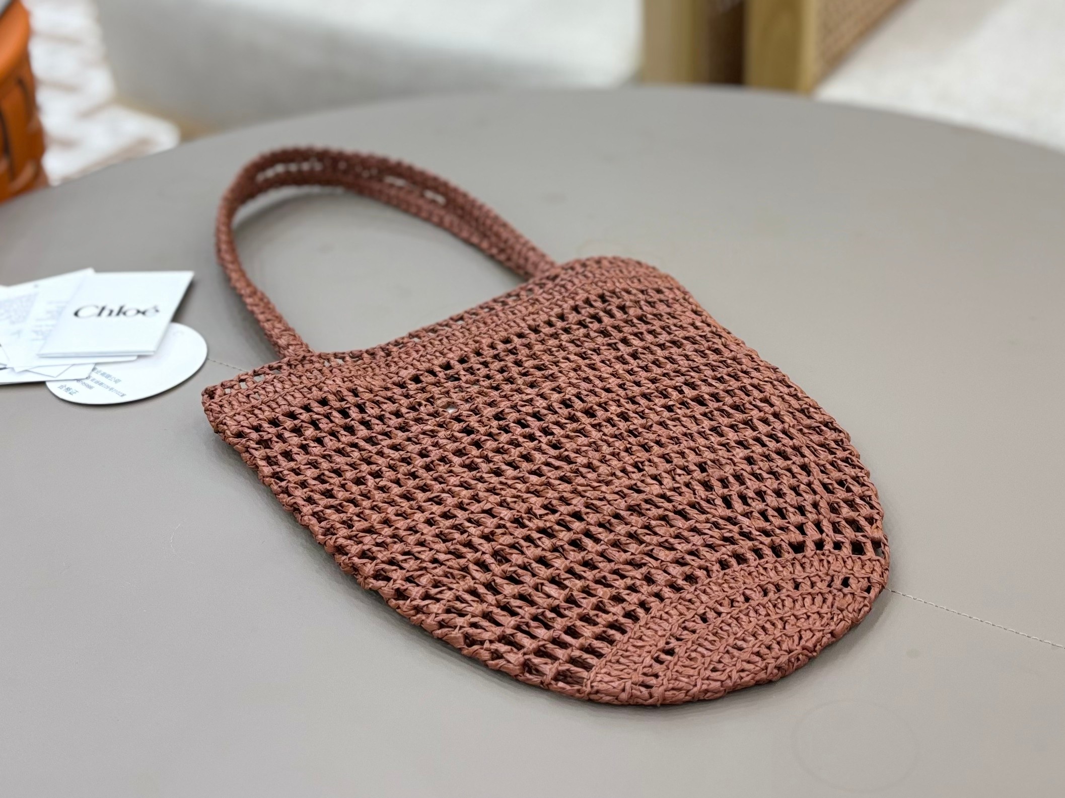 Chloé crochet-detail tote bag