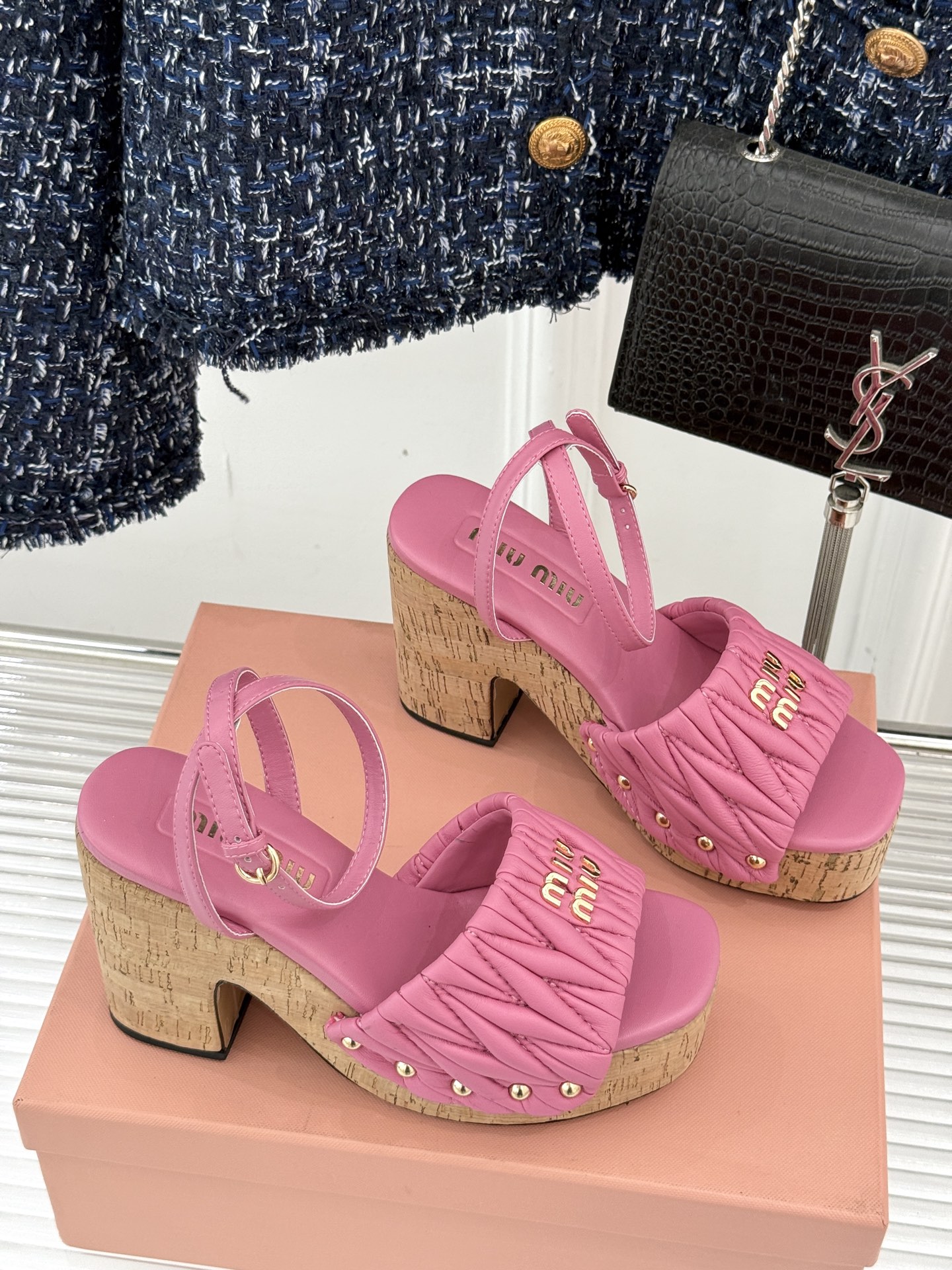 Miu Miu Spring-Summer Pleated Heels