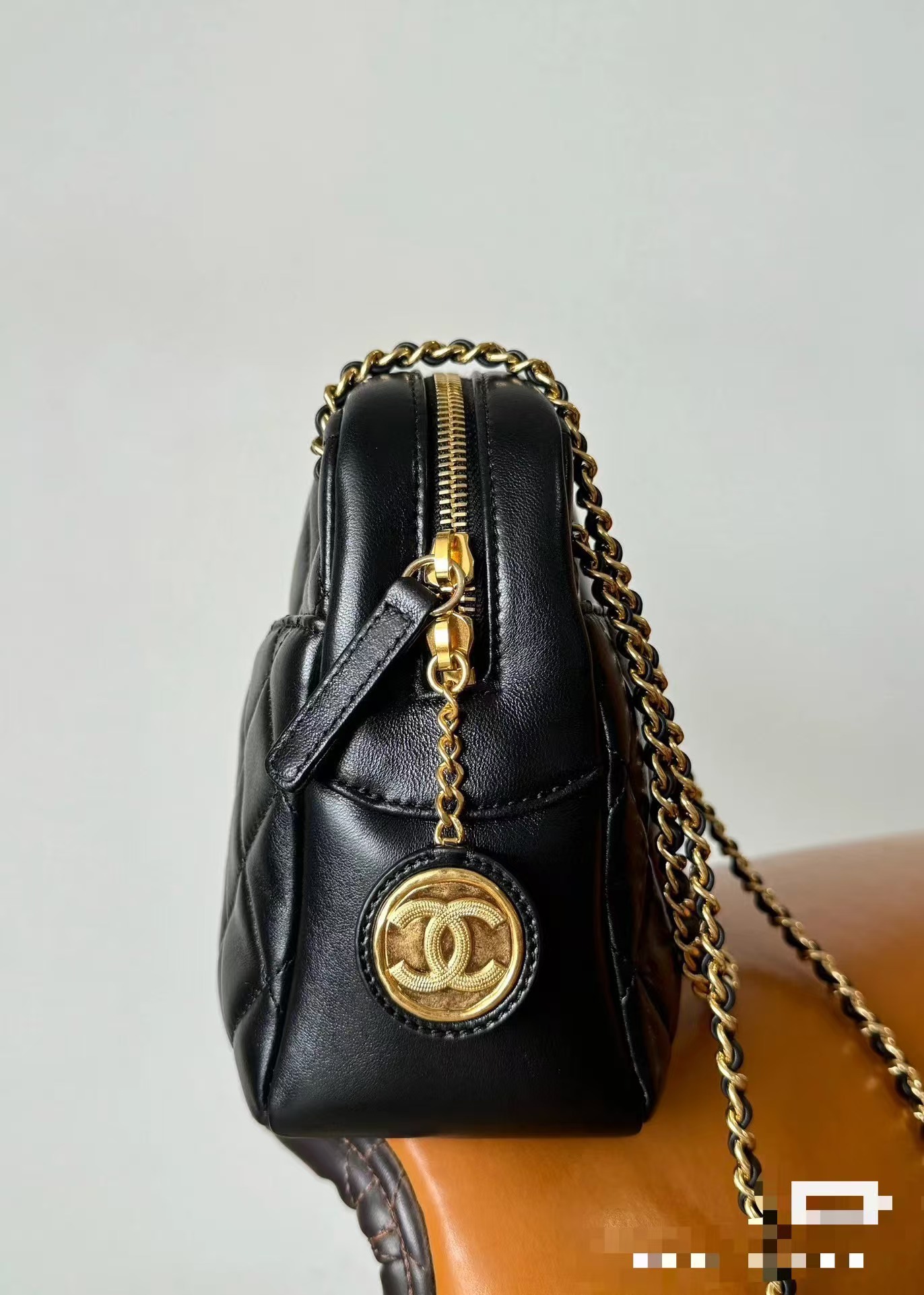 OHANEL Gold Coin Microbadge Camera Bag