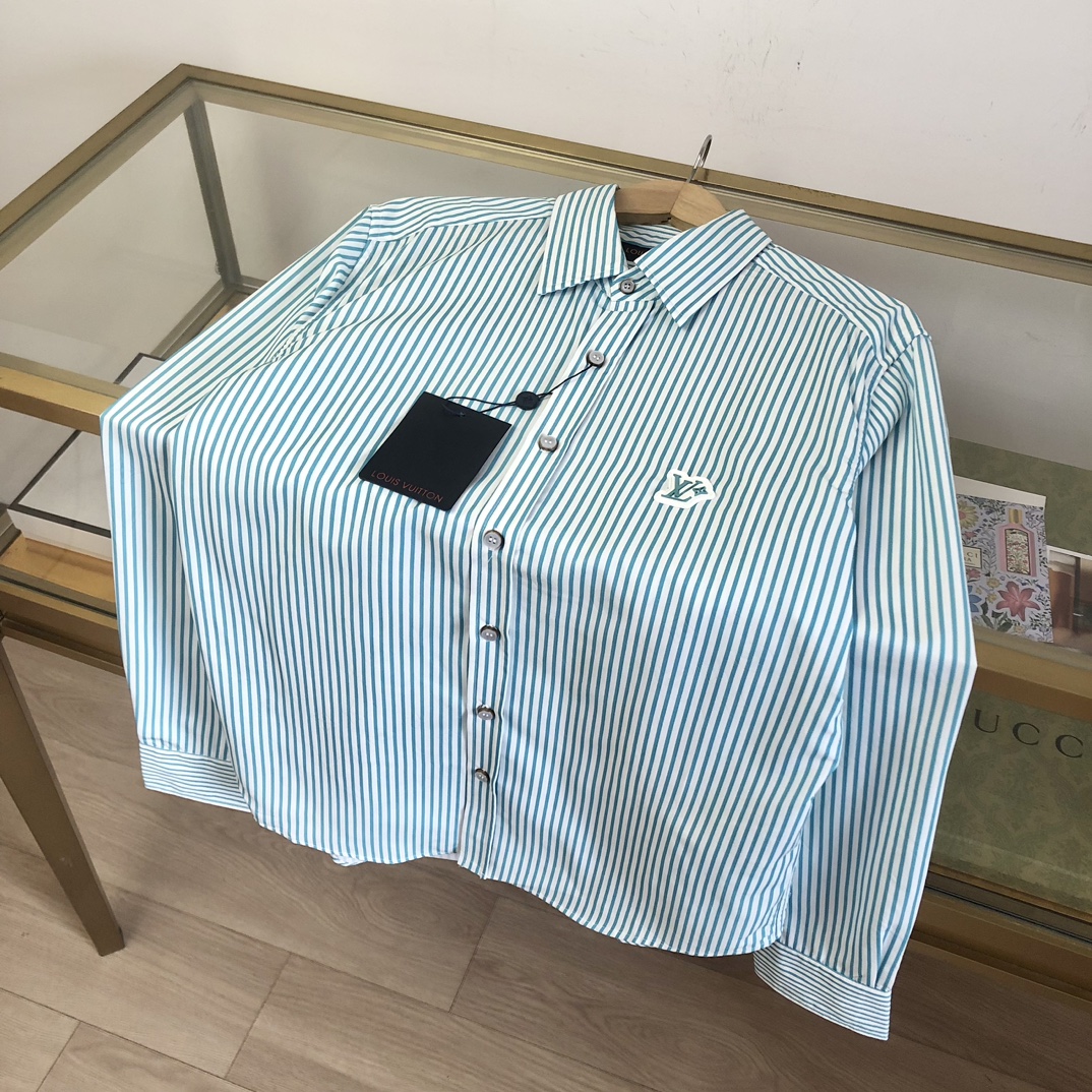1AHVXJ New Monogram Striped Shirt