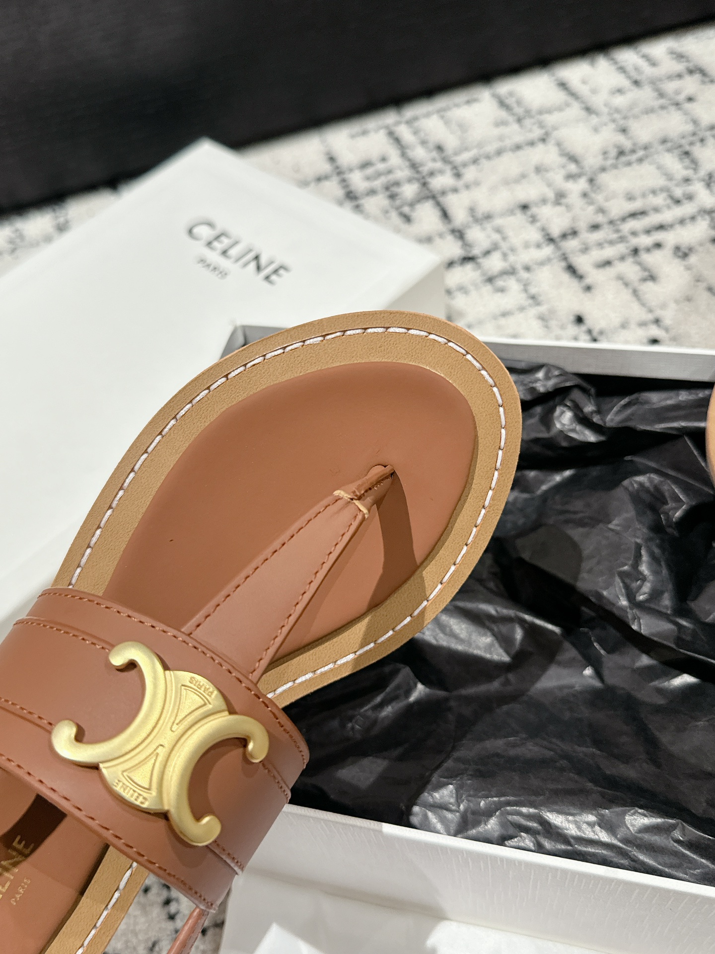 Celine Triomphe Sandals