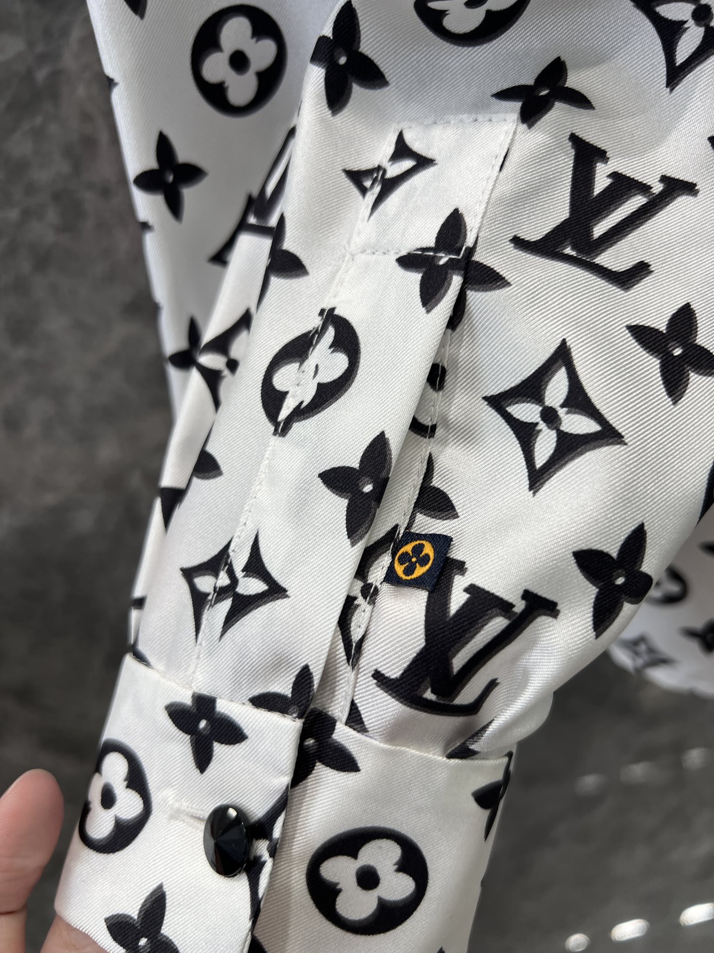 Louis Vuitton Spring/Summer 2025 Monogram Silk Shirt
