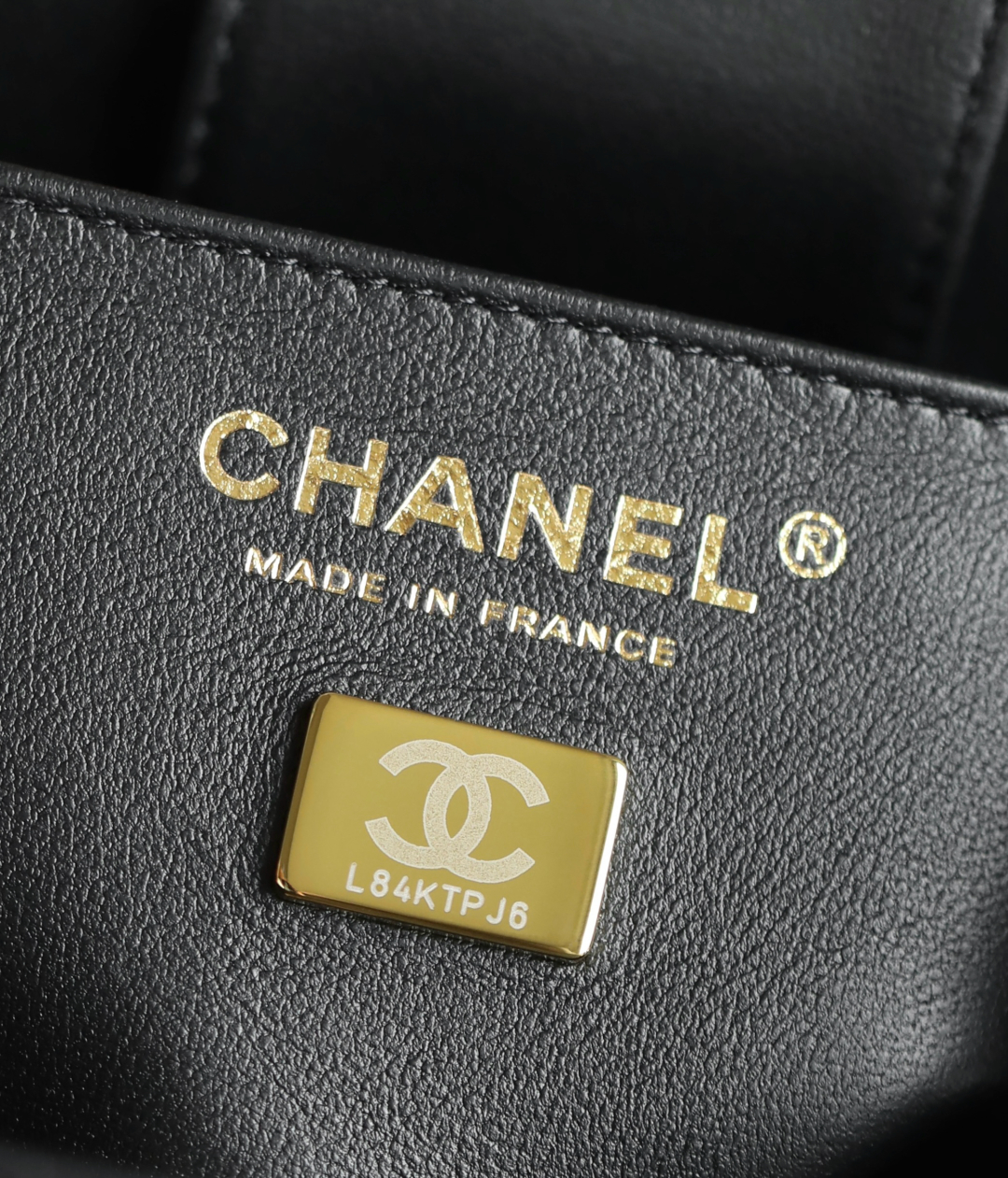 Chanel Mini Double Chain Tote Bucket Bag