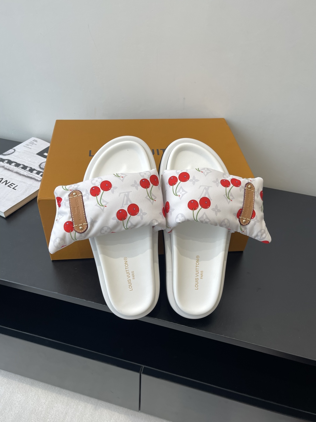 Louis Vuitton 2025 SS Cherry Collection – Summer Sandals