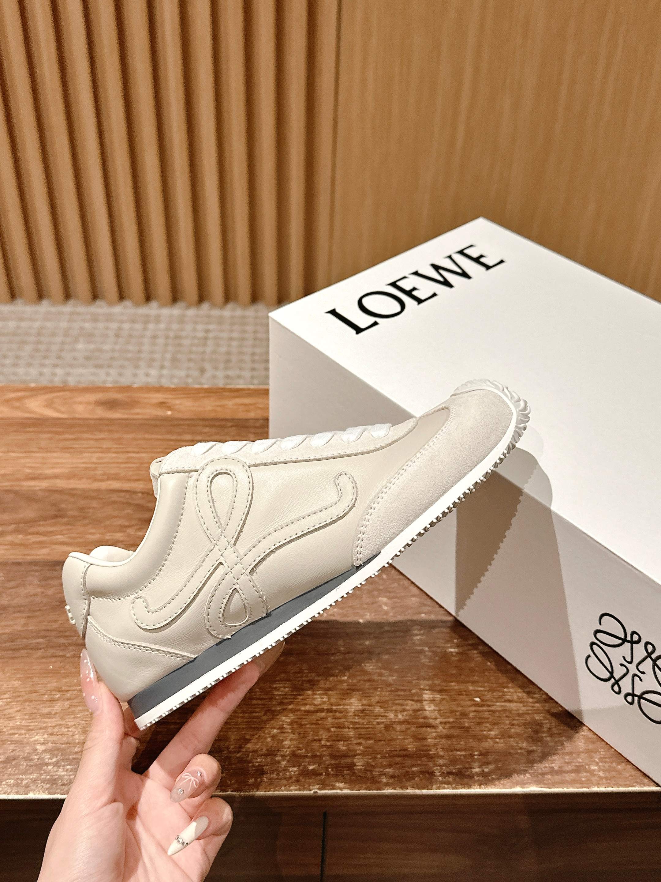 Loewe Ballet Runner 2.0 in soft calfskin