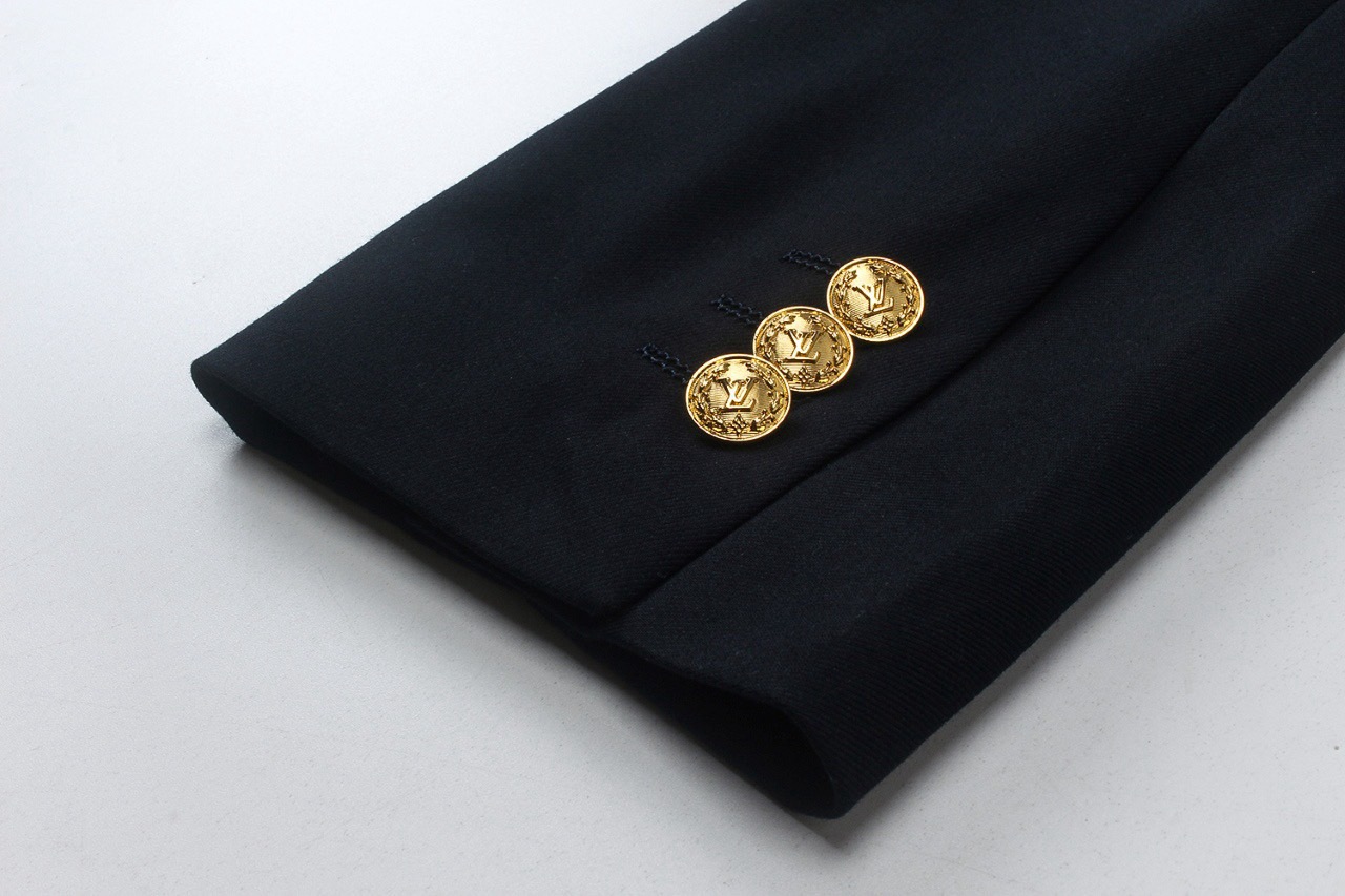 Louis Vuitton Embroidered Logo Blazer